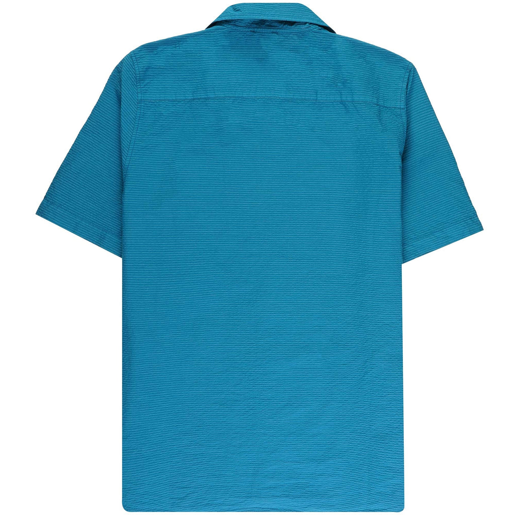 Armor Lux Short Sleeve Shirt - Deep Lagoon