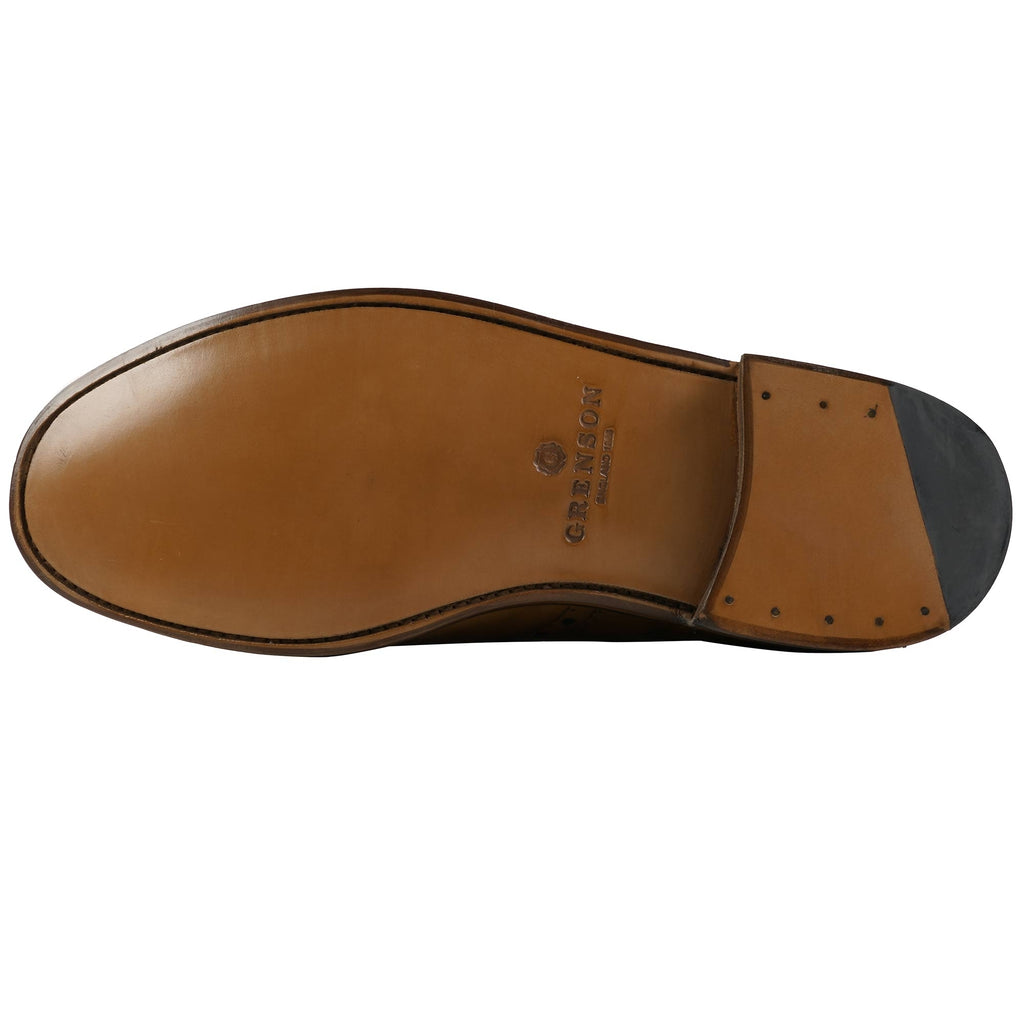 Grenson Archie Brogue Shoes -Tan