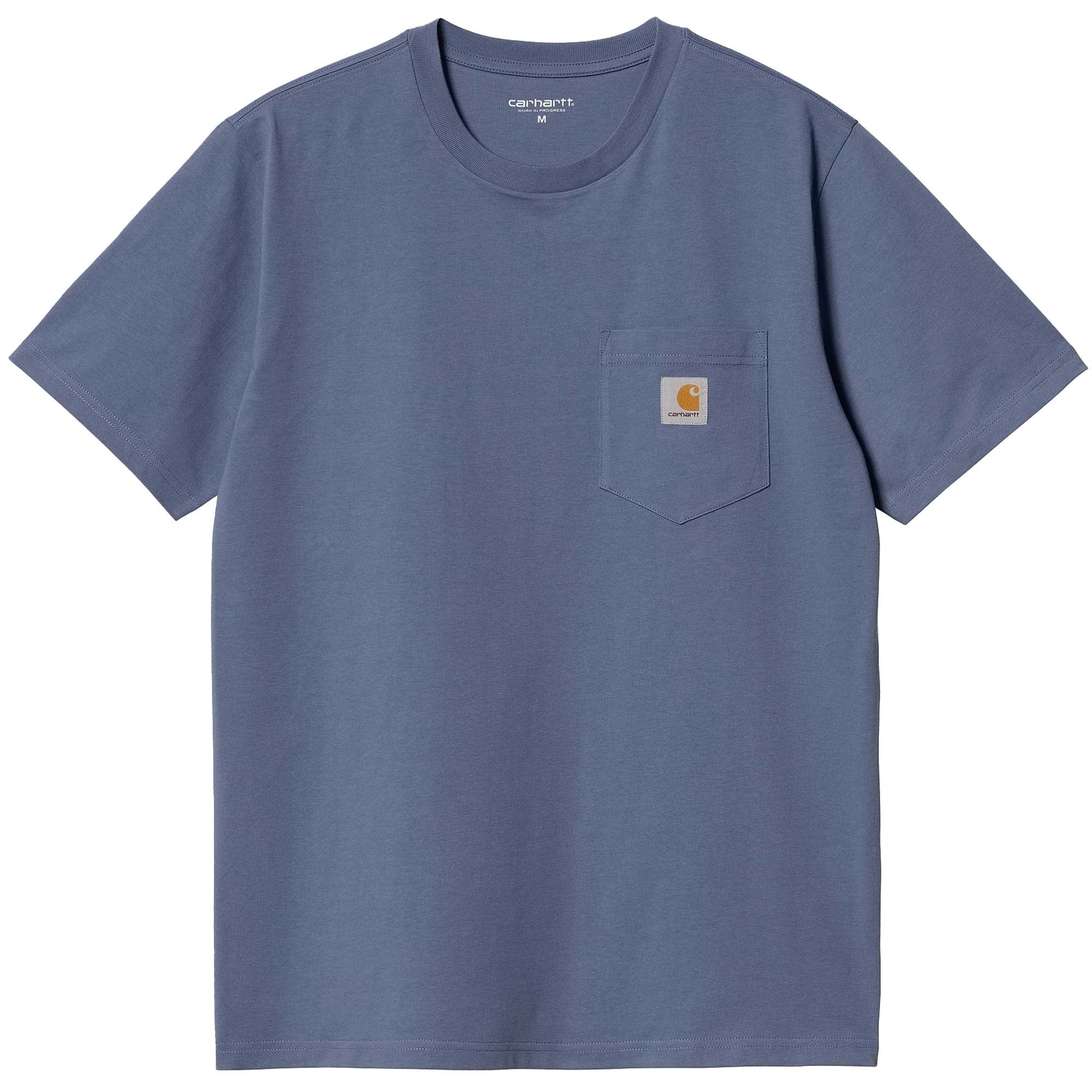 Carhartt WIP Short Sleeve Pocket T-Shirt - Bluefin