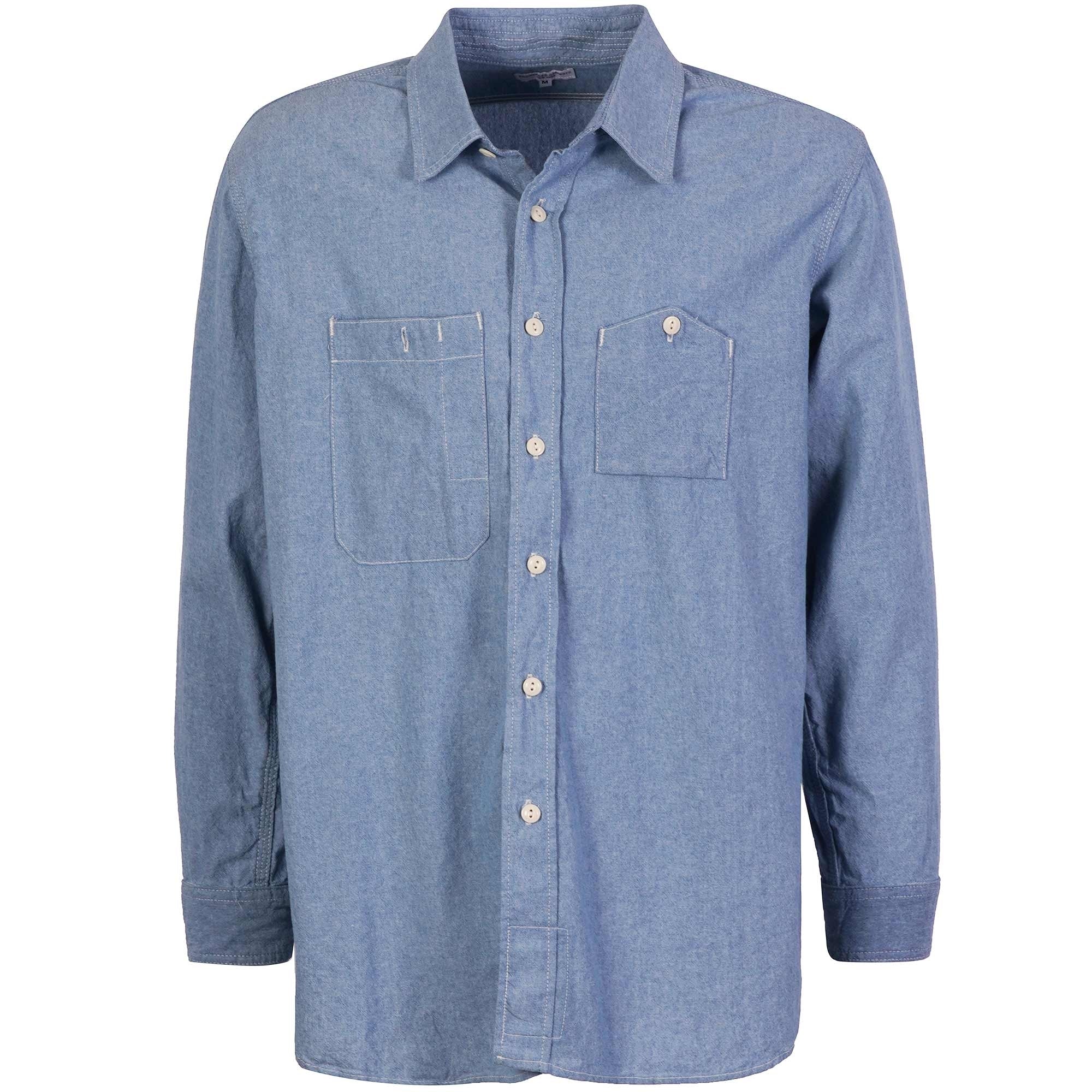 ENGINEERED GARMENTS WORKシャツ［S］ Engineered Garments Work Shirt - Chambray – Stuarts London