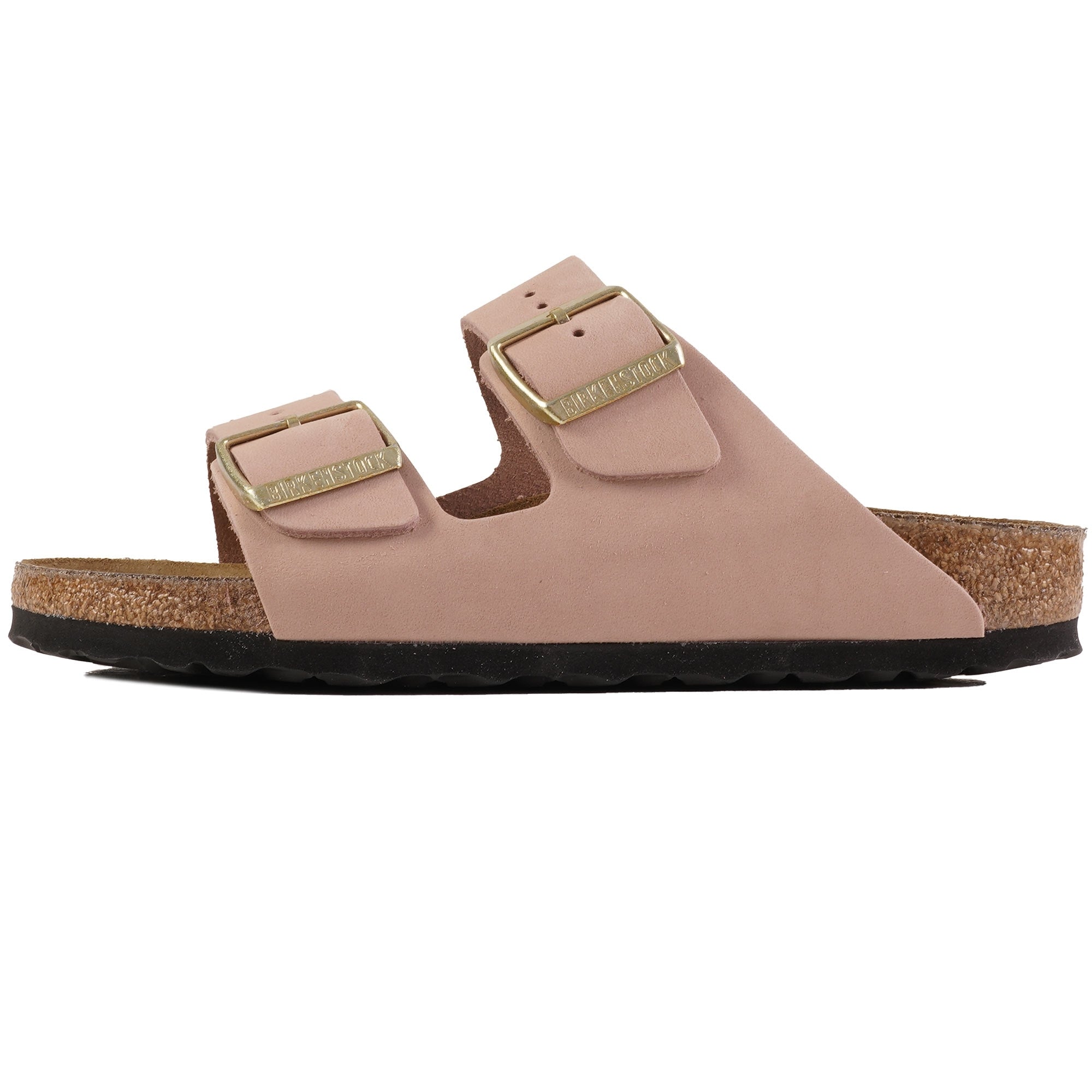 Birkenstock Womens Arizona Nubuck Leather - Soft Pink