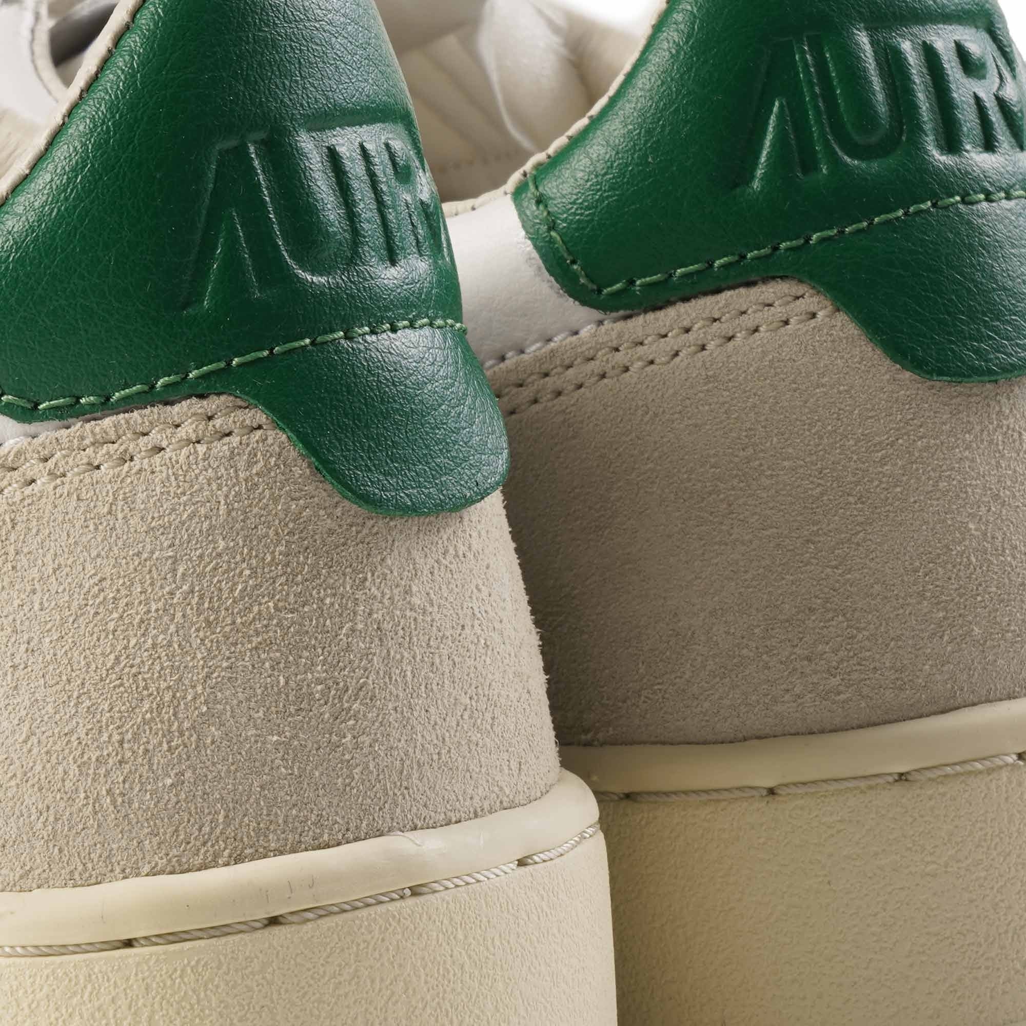 Medalist Low Sneaker - White/Green