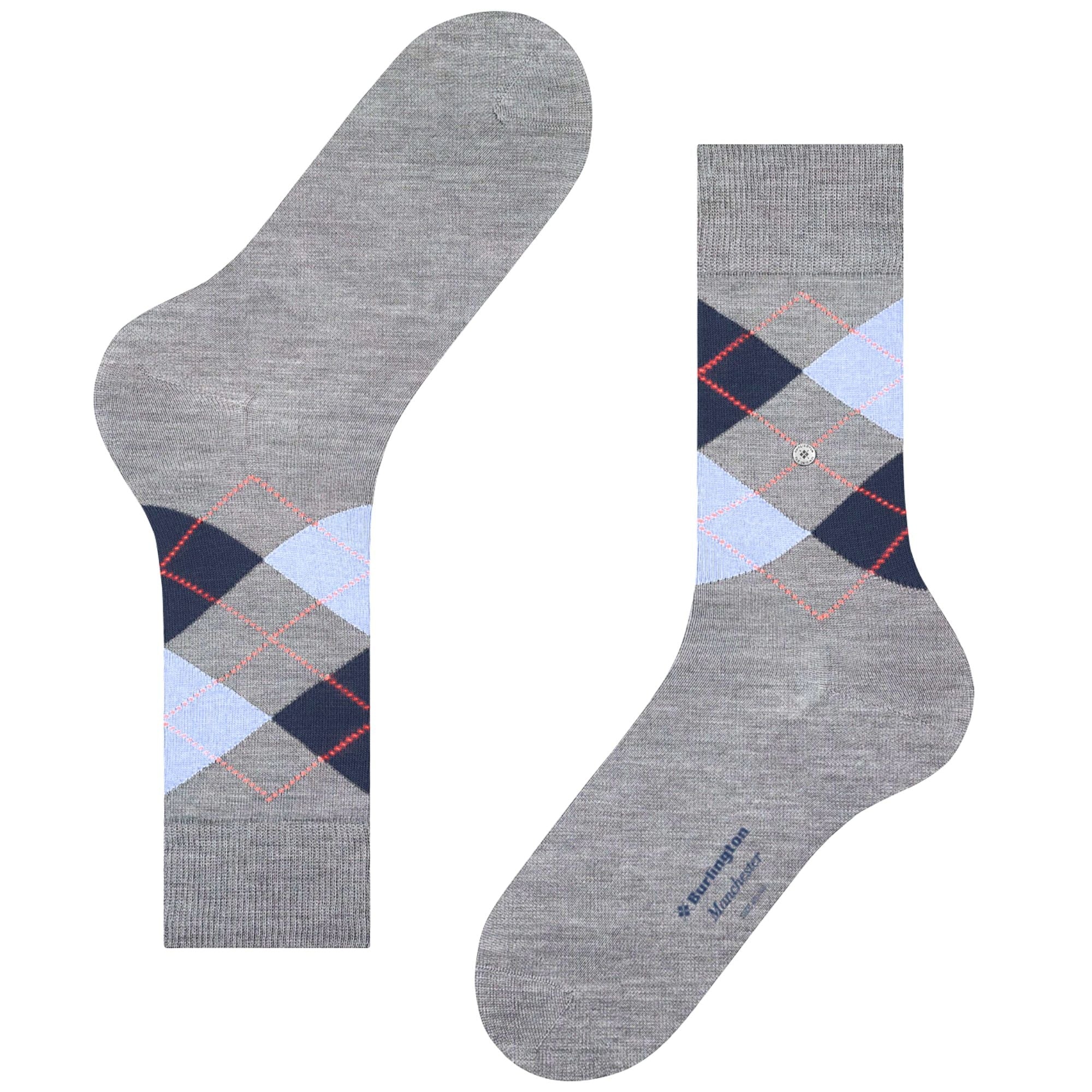 Manchester - Grey and Blue