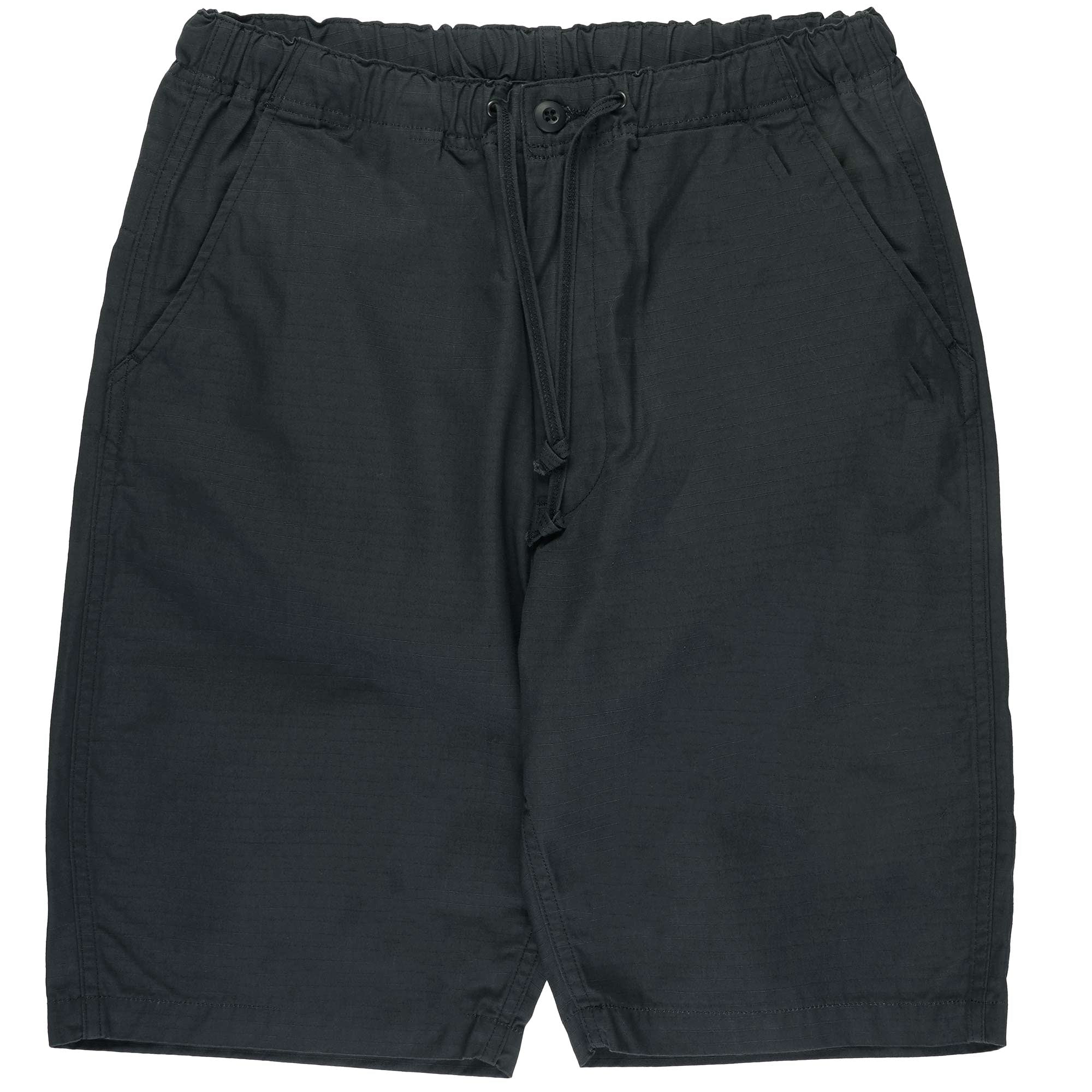 OrSlow New Yorker Shorts Cotton Poplin - Sumi Black