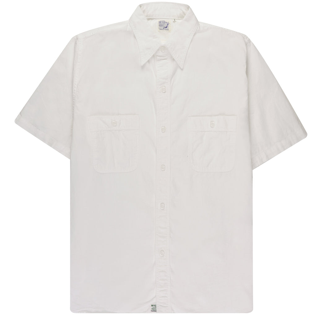 Chambray Work Shirt - White