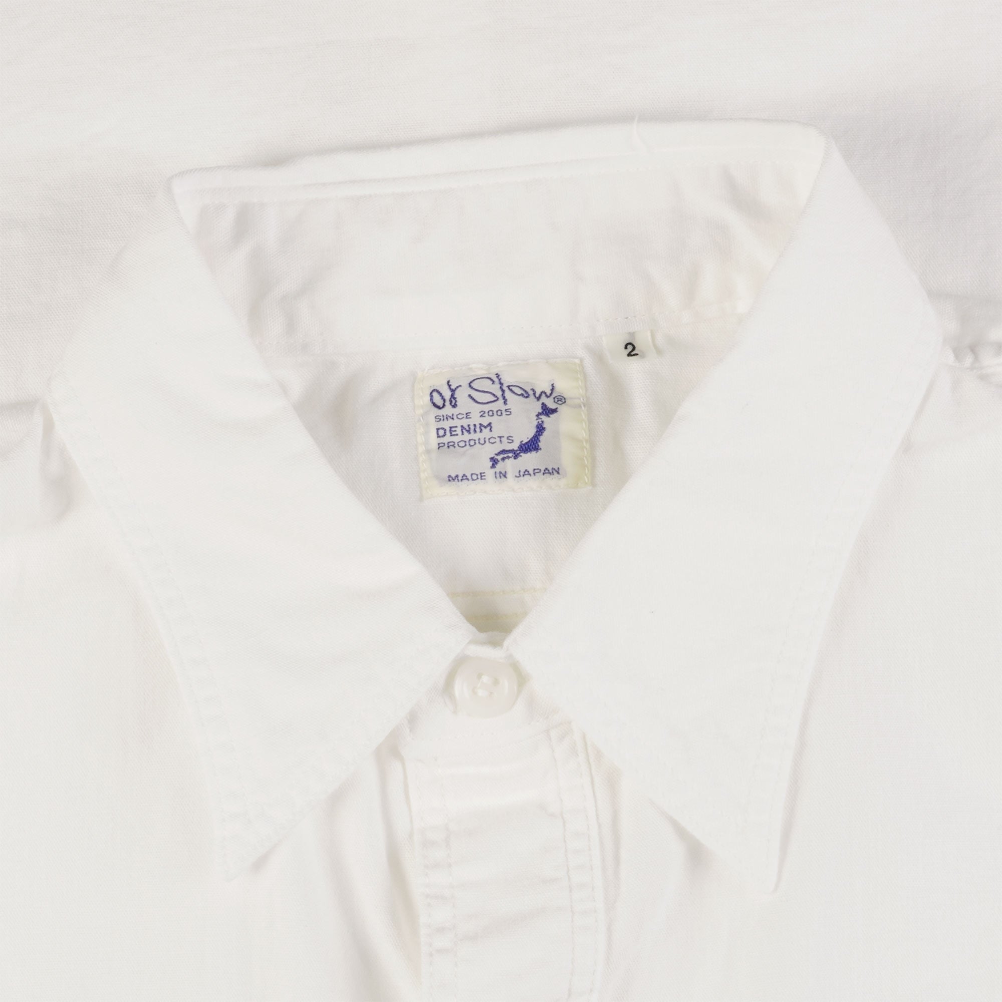 Chambray Work Shirt - White