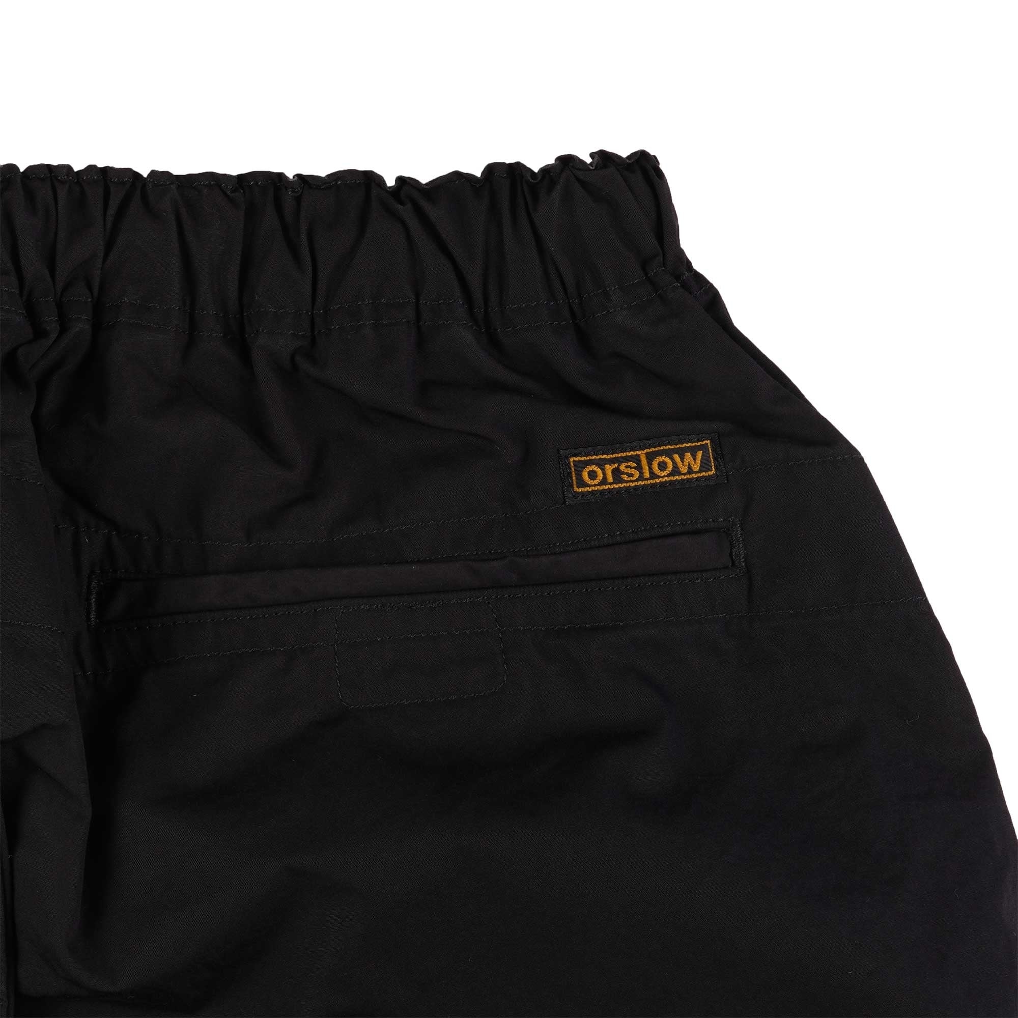 OrSlow New Yorker Shorts Cotton Poplin - Black