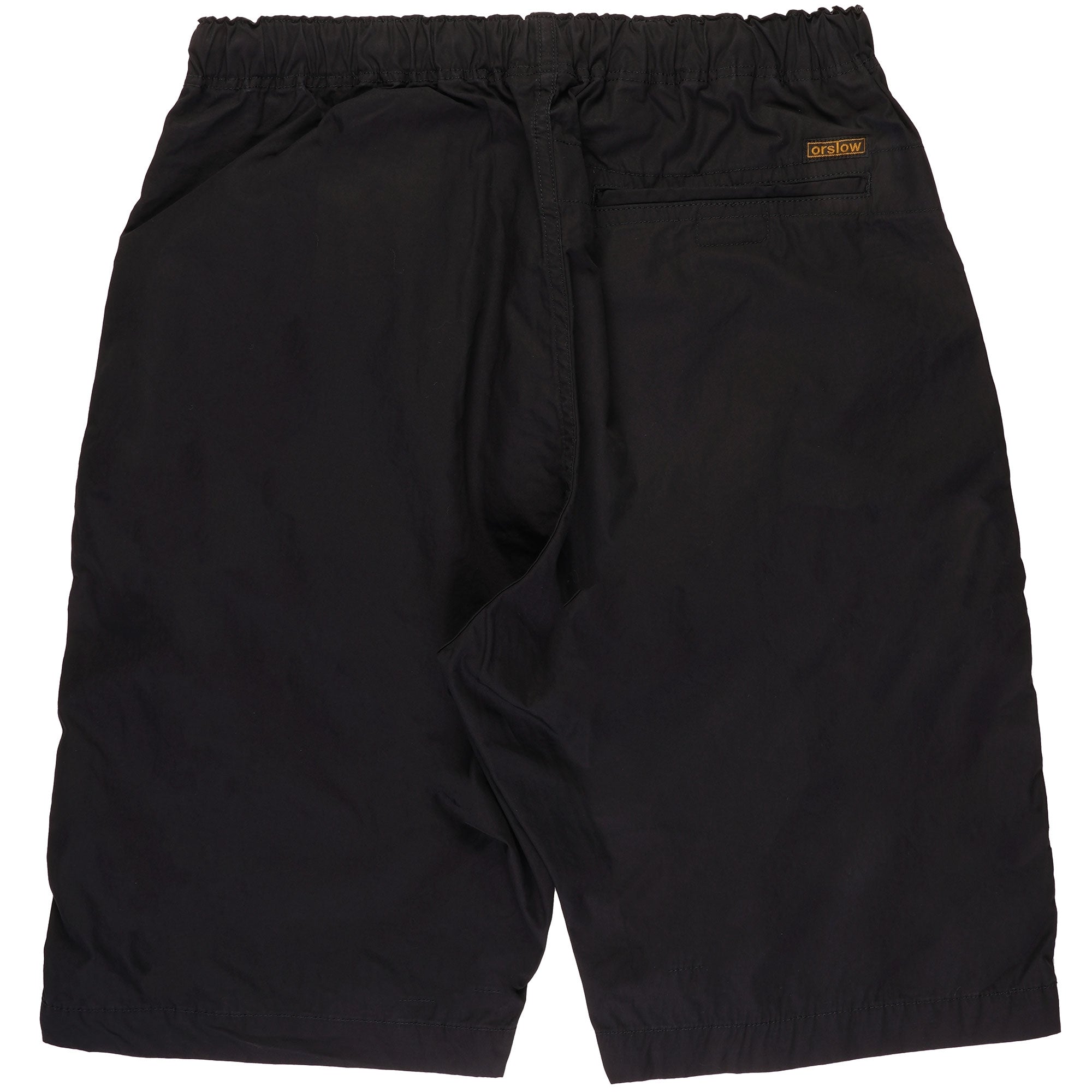 OrSlow New Yorker Shorts Cotton Poplin - Black