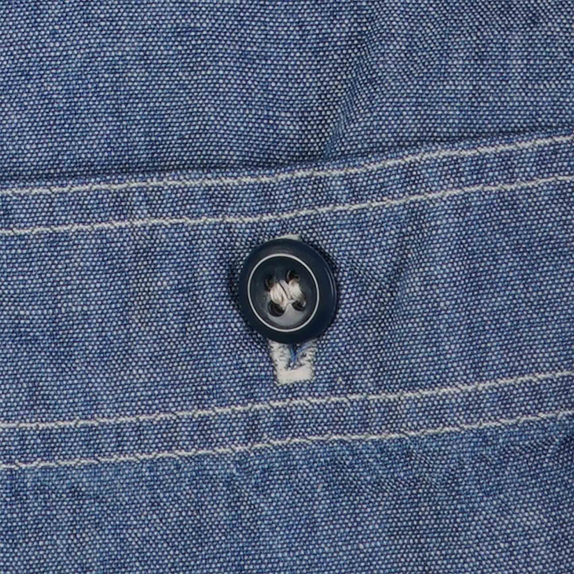 OrSlow Chambray Work Shirt - Blue