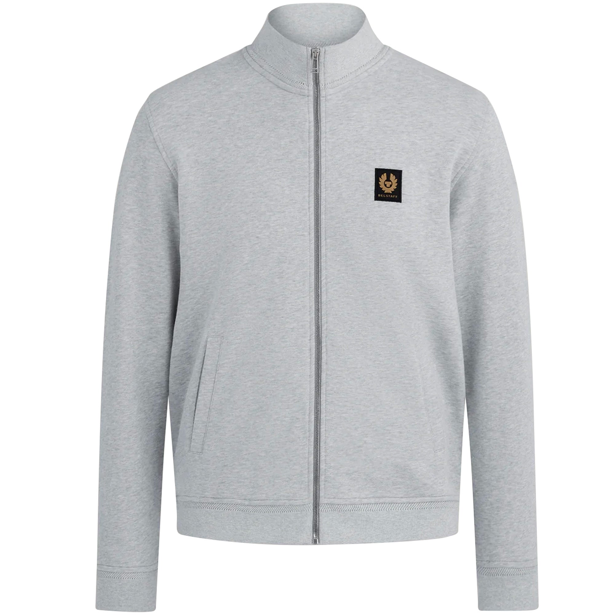 Belstaff Full Zip Sweatshirt - Old Silver Heather