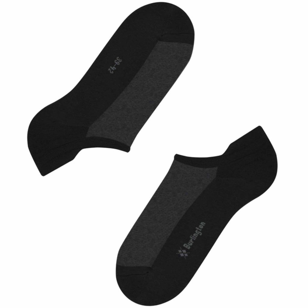 Athleisure Men Sneaker Socks - Black