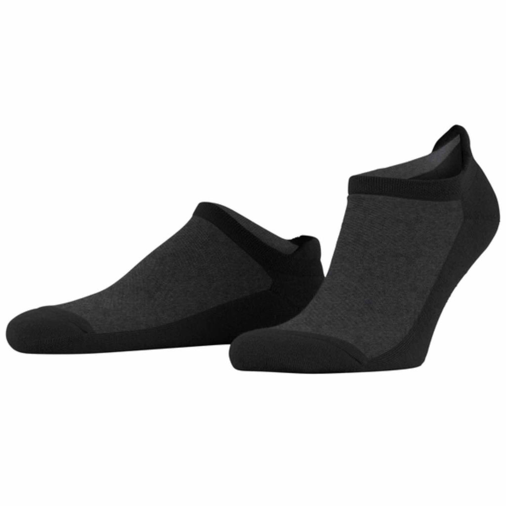 Athleisure Men Sneaker Socks - Black