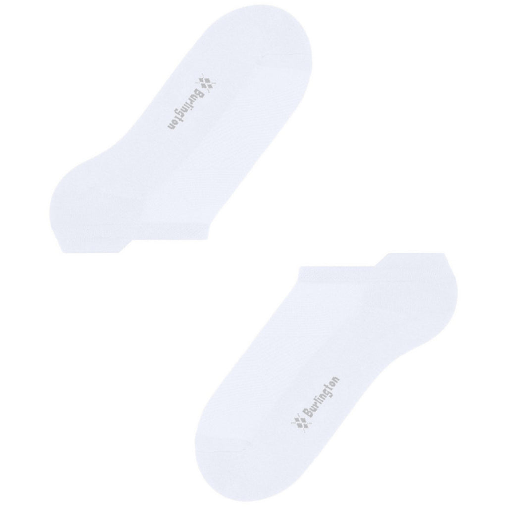 Athleisure Men Sneaker Socks - White