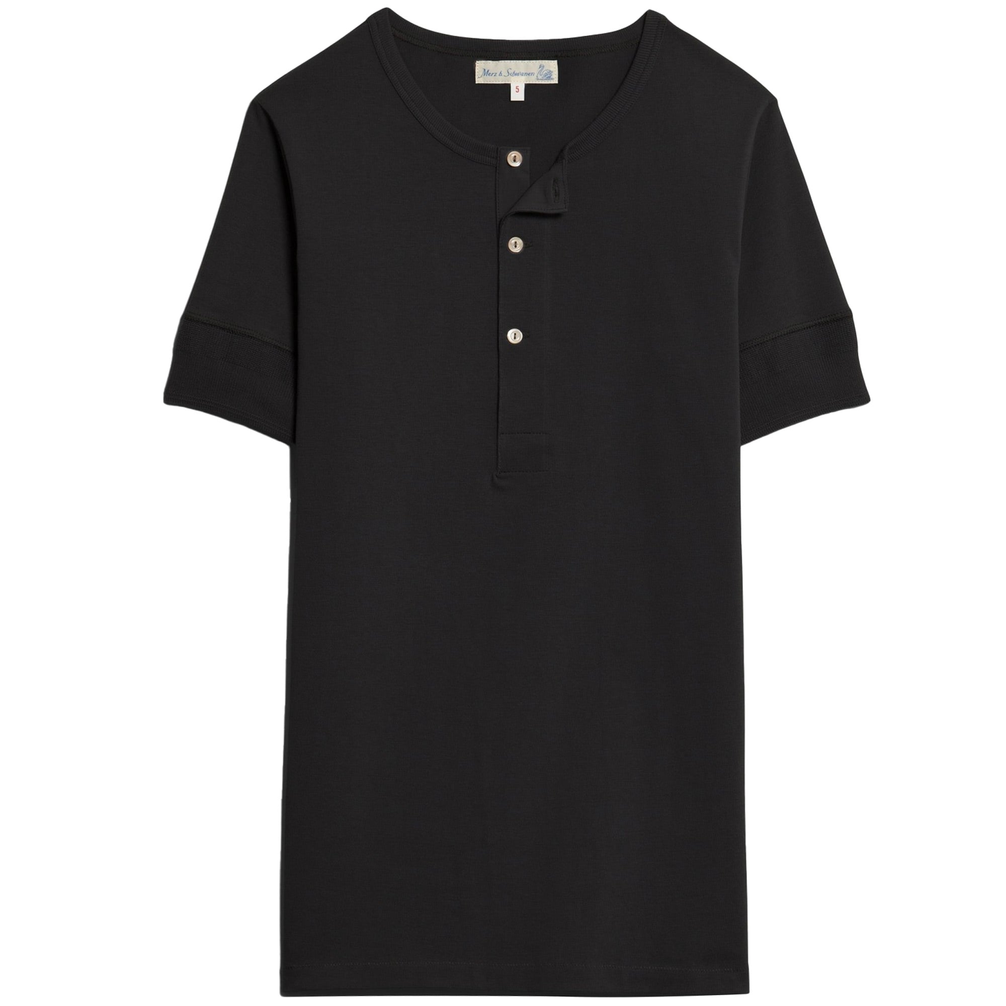 Henley T-Shirt - Charcoal
