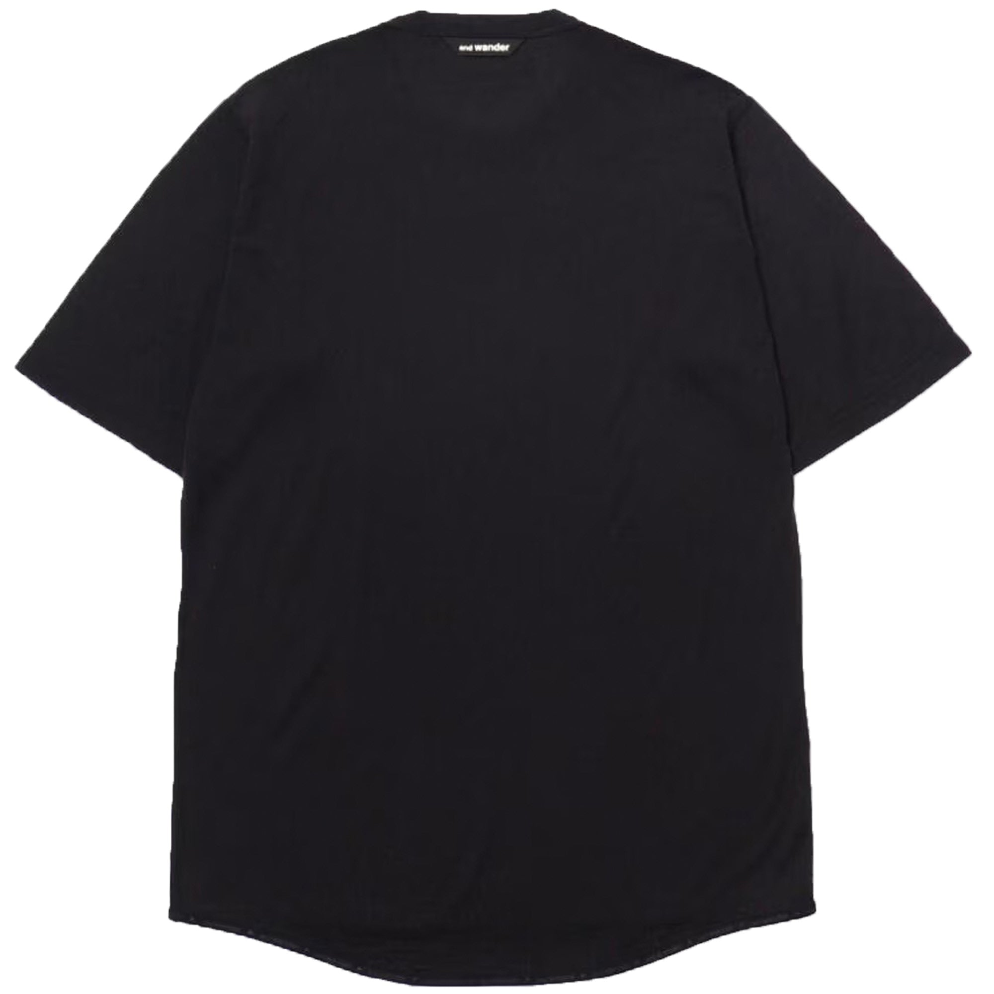 And Wander Merino Base Short Sleeve T-Shirt - Black