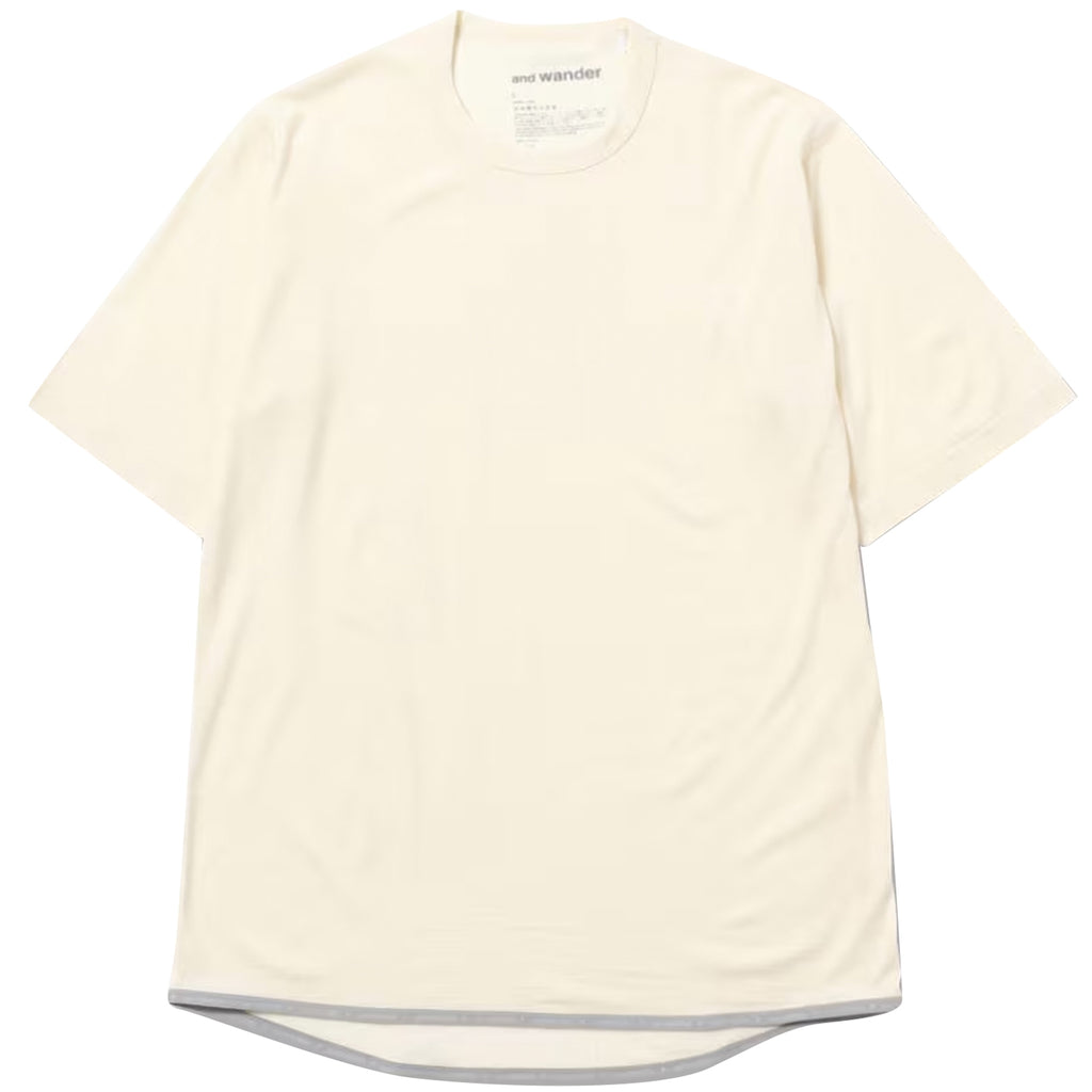 Merino Base Short Sleeve T-Shirt - Off White