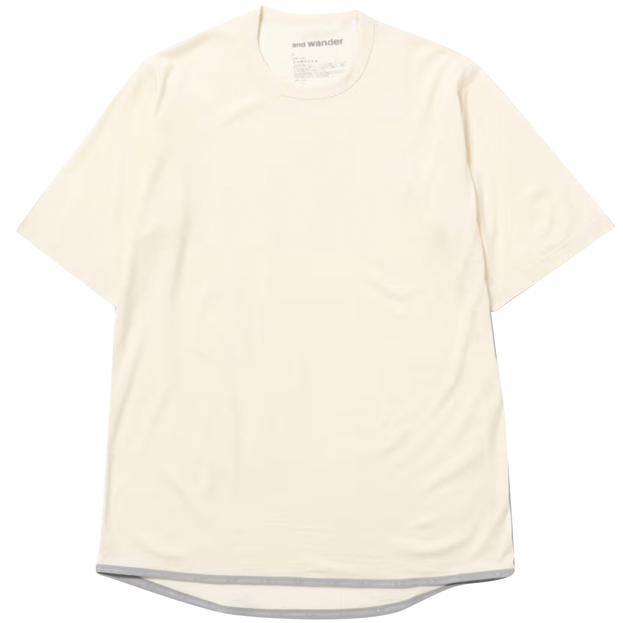 Merino Base Short Sleeve T-Shirt - Off White