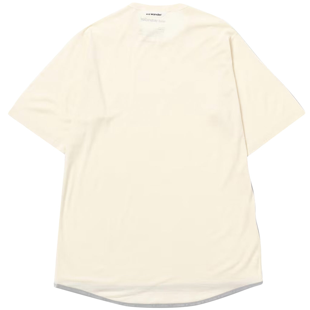Merino Base Short Sleeve T-Shirt - Off White