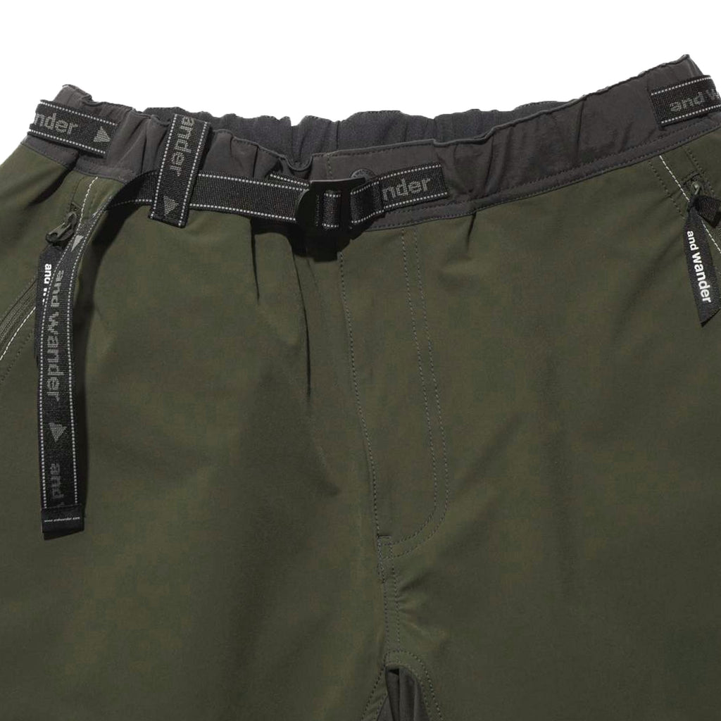 And Wander Trek Shorts - Khaki