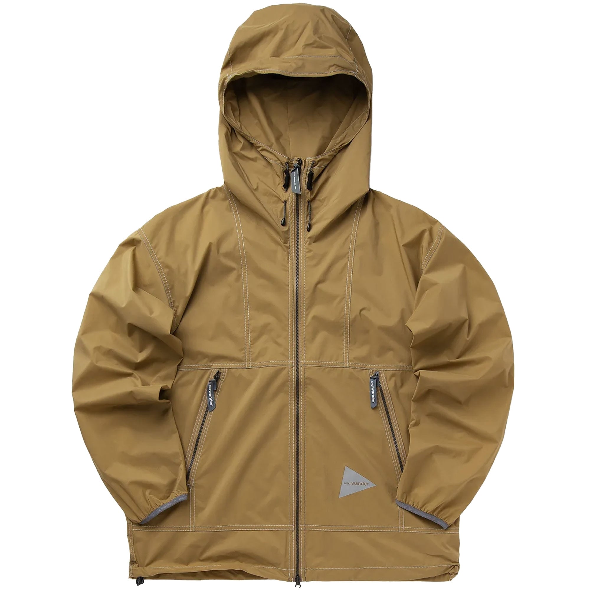 And Wander Pertex Wind Jacket - Beige – Stuarts London