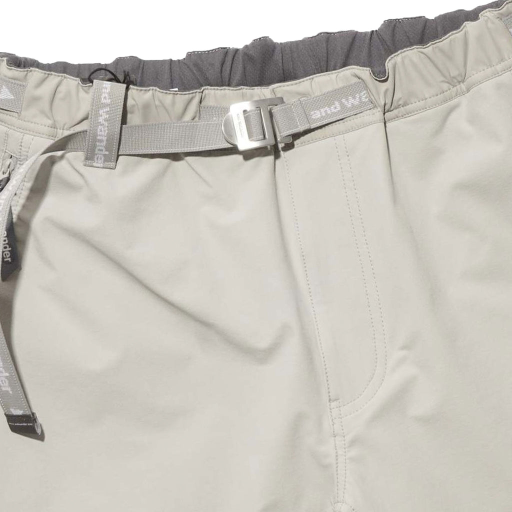 And Wander Trek Shorts - Light Grey