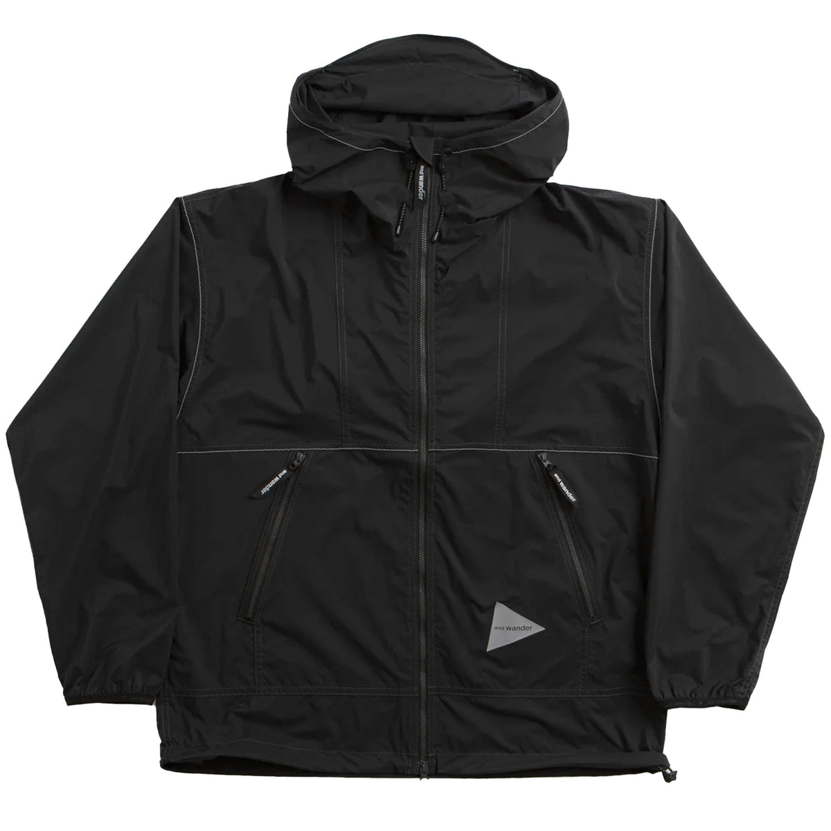 And Wander Pertex Wind Jacket - Black – Stuarts London