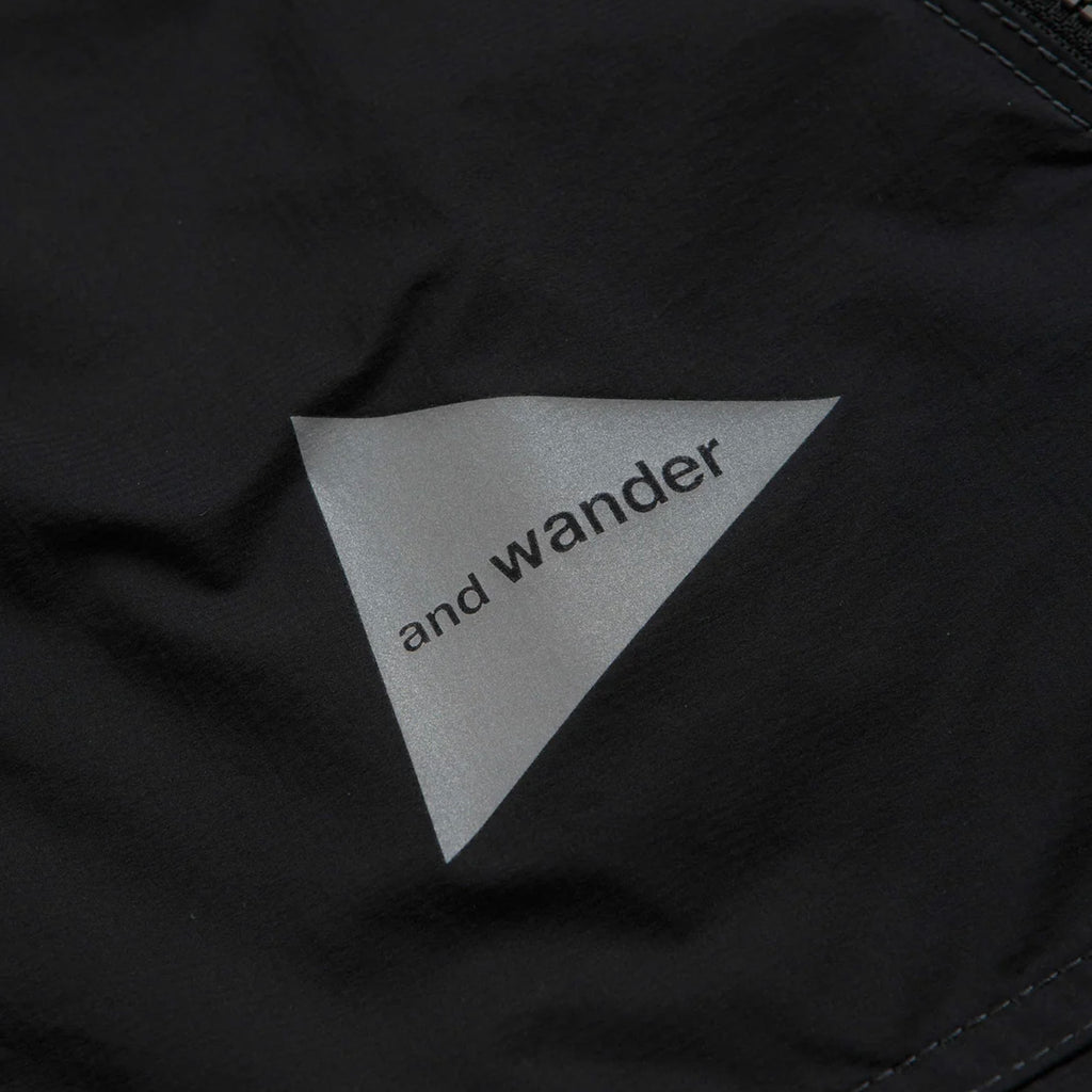And Wander Pertex Wind Jacket - Black
