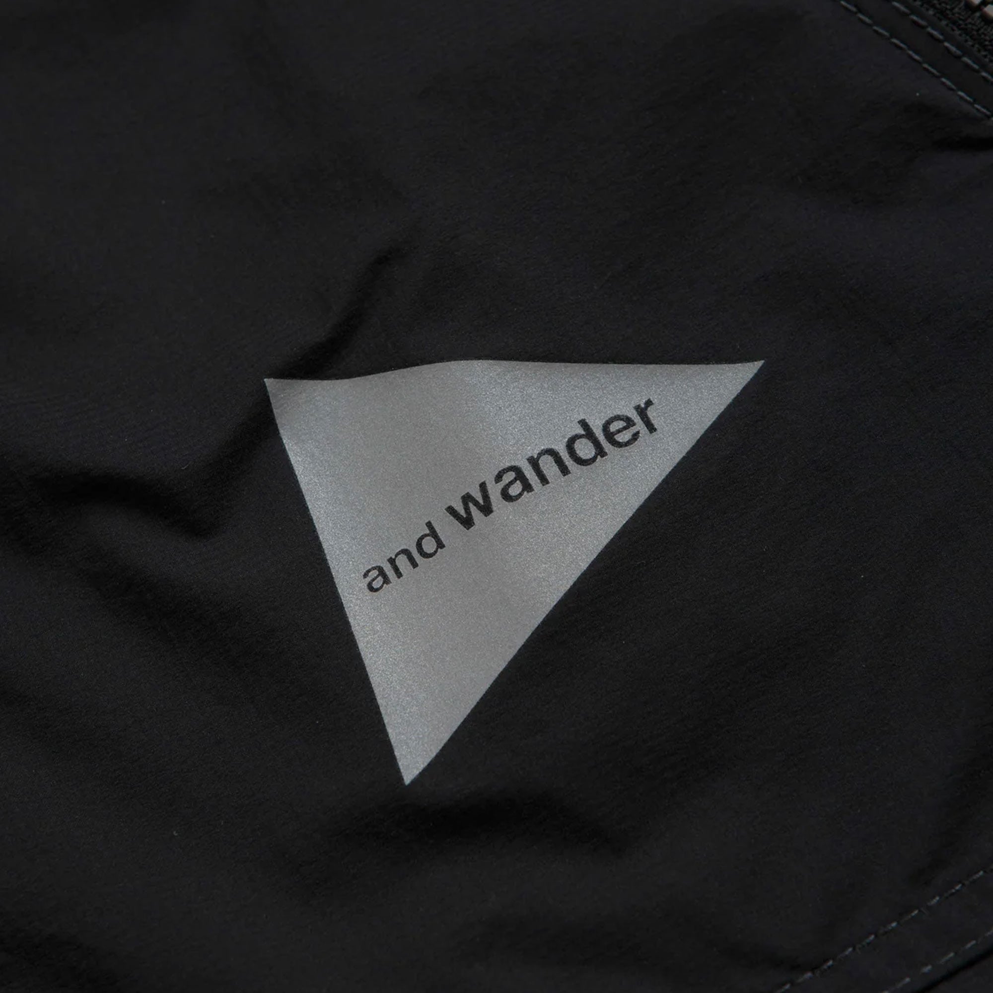 And Wander Pertex Wind Jacket - Black