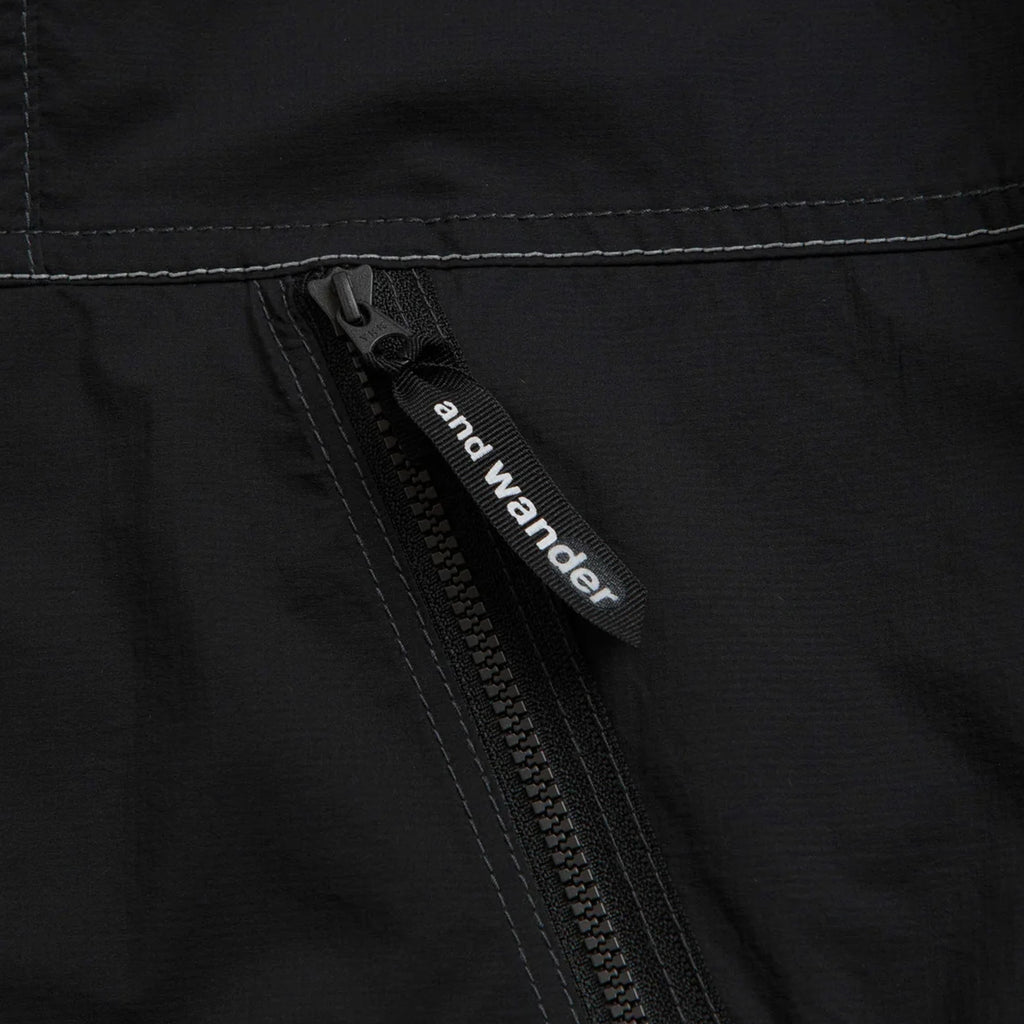And Wander Pertex Wind Jacket - Black