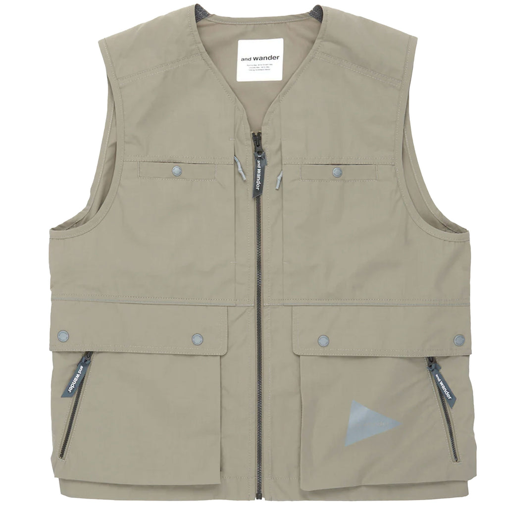 And Wander Aramid Vest - Light Beige