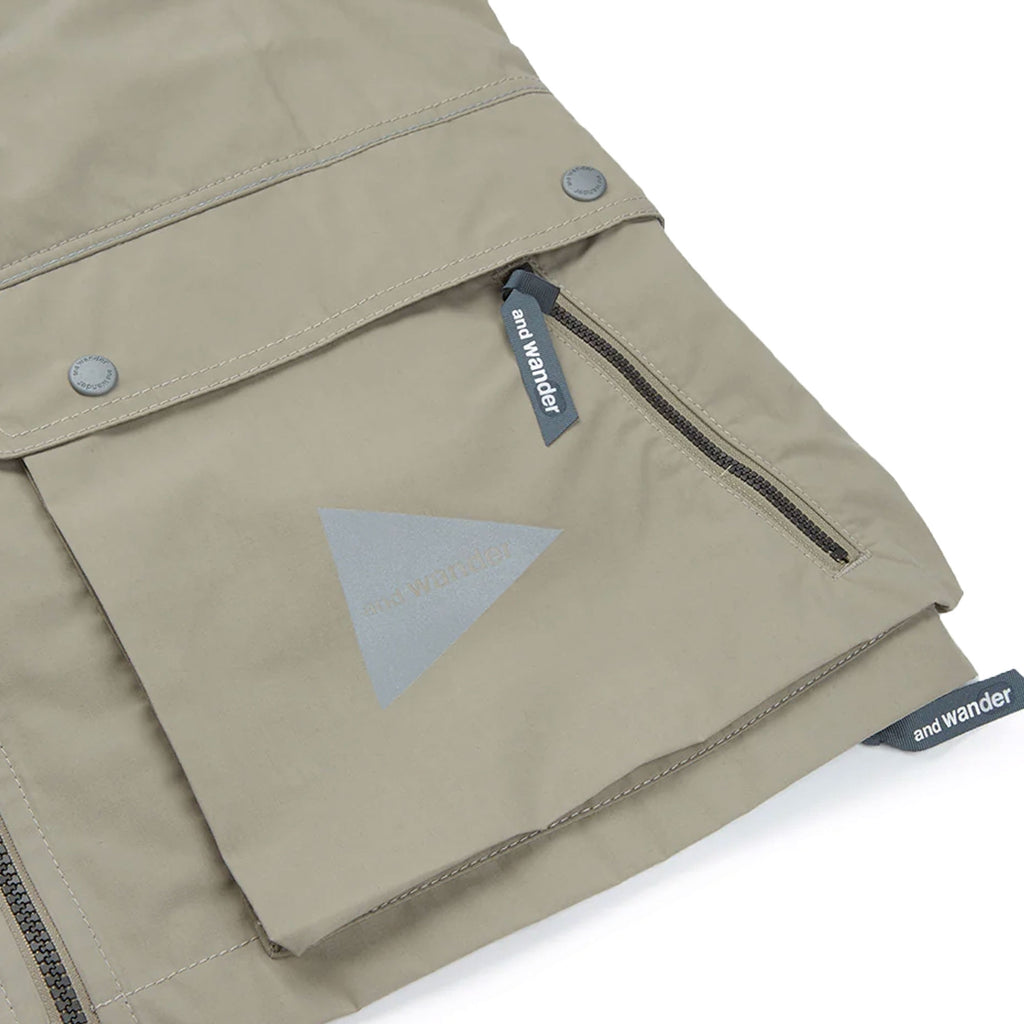And Wander Aramid Vest - Light Beige