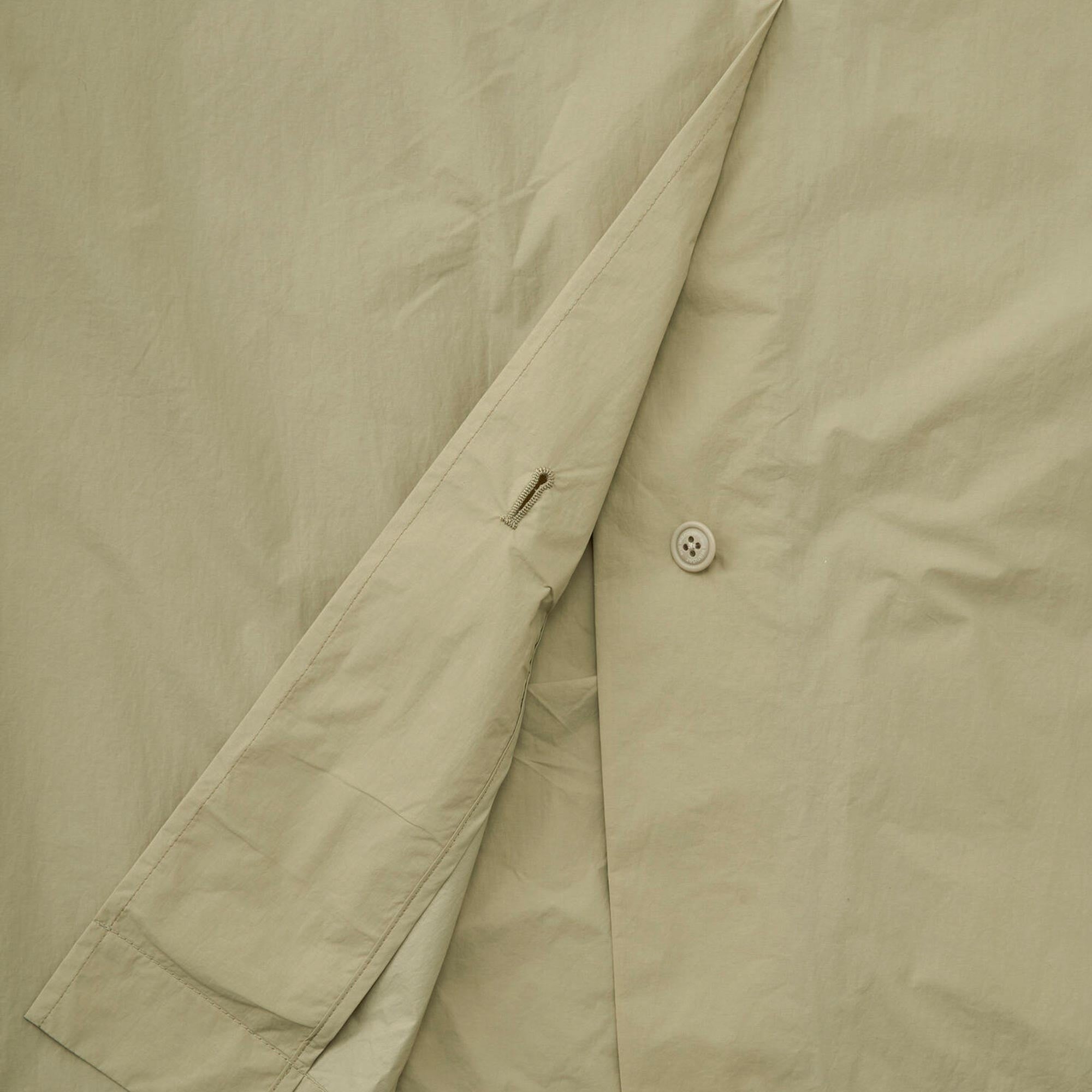 And Wander Water Repellant Light Coat - Light Beige
