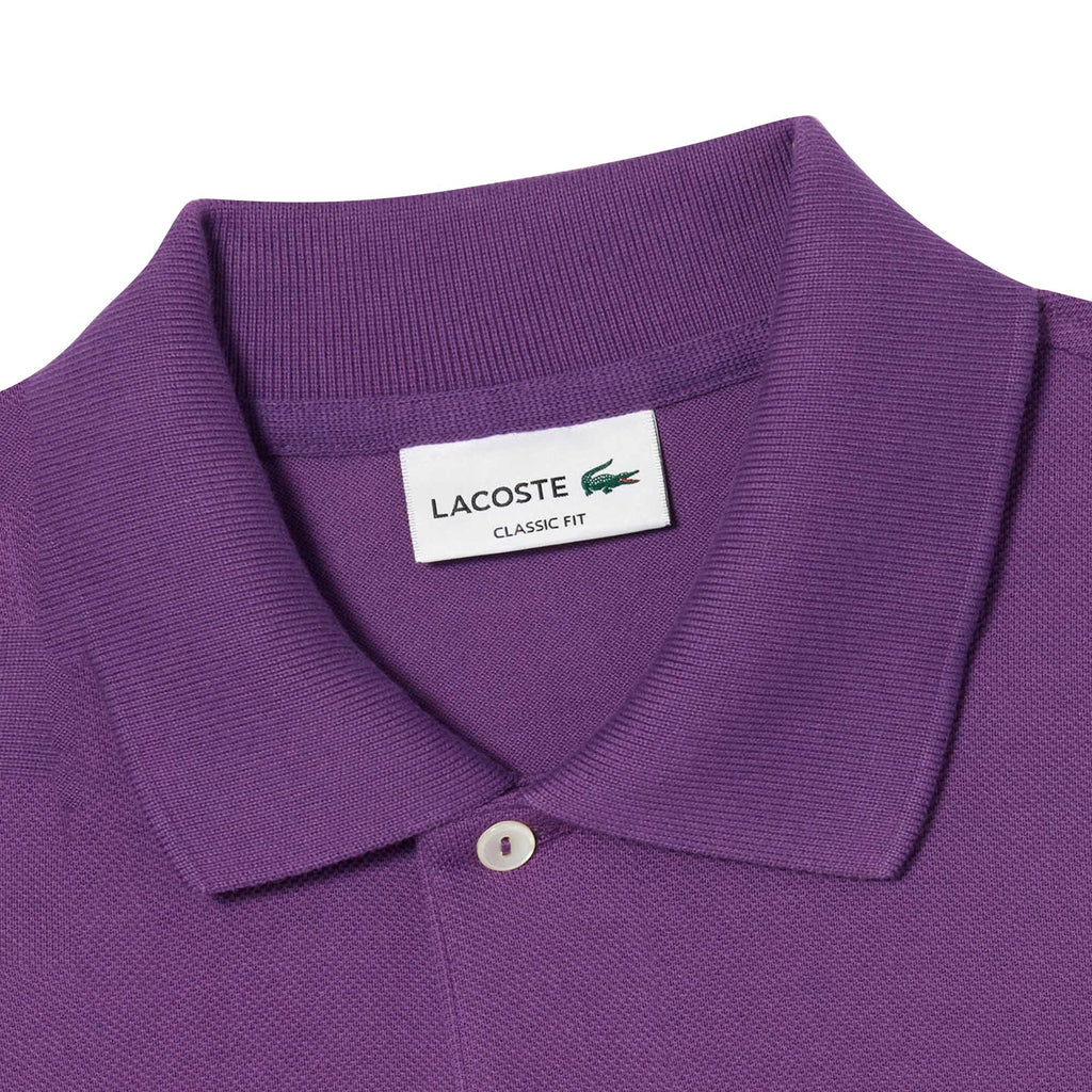 Lacoste Short Sleeve Polo Shirt - Violet