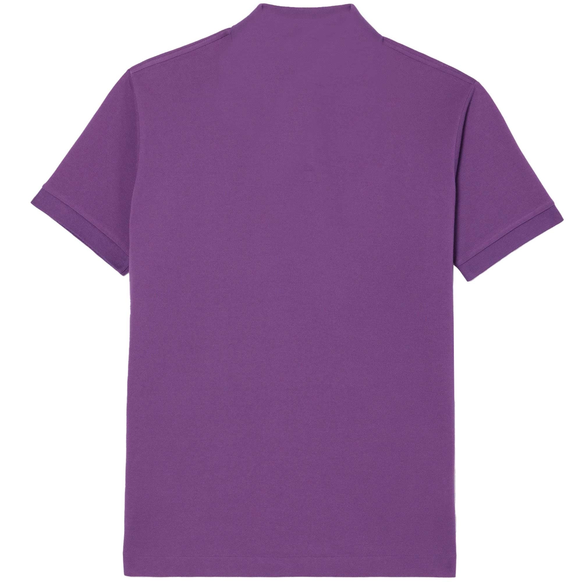 Lacoste Short Sleeve Polo Shirt - Violet