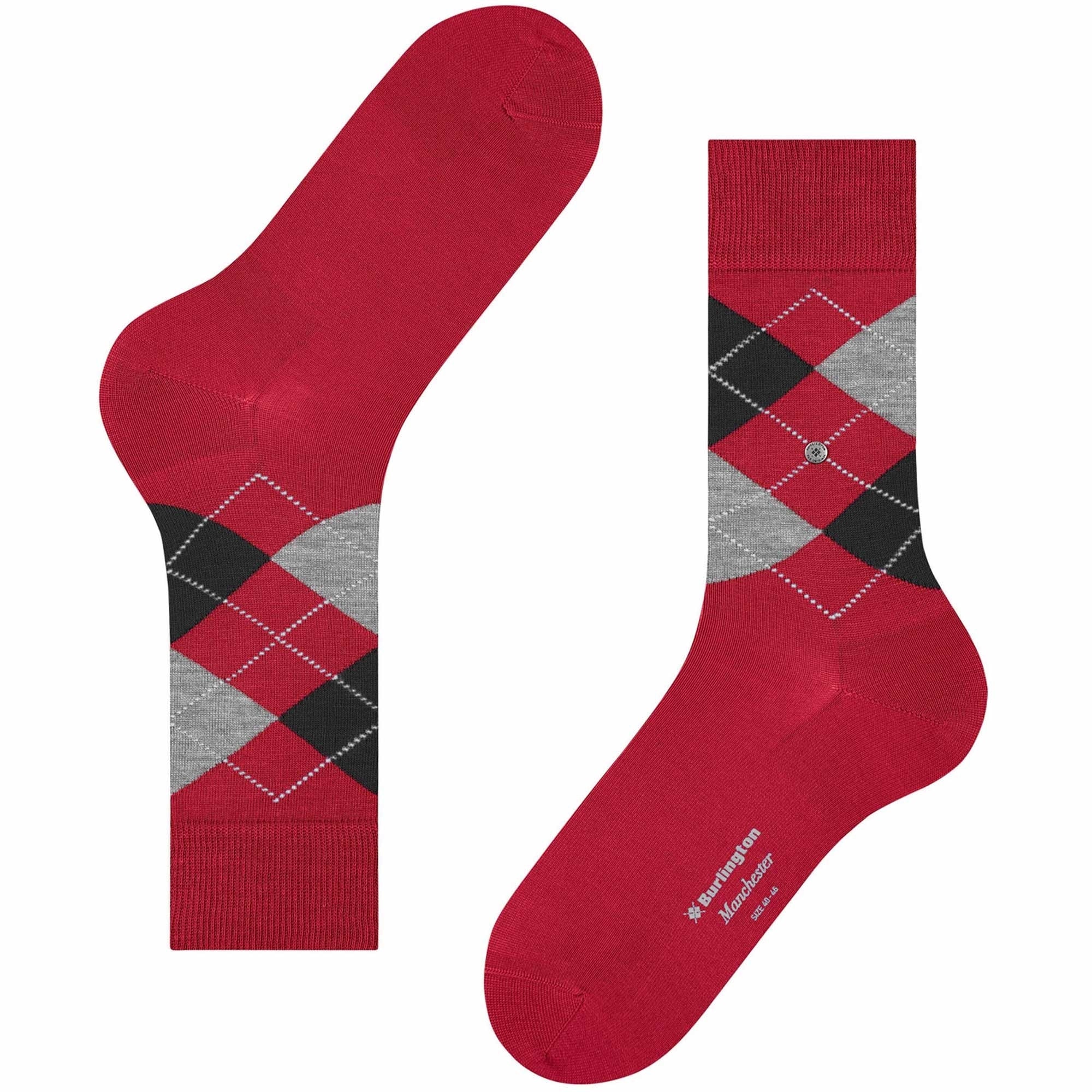 Manchester Socks - Red