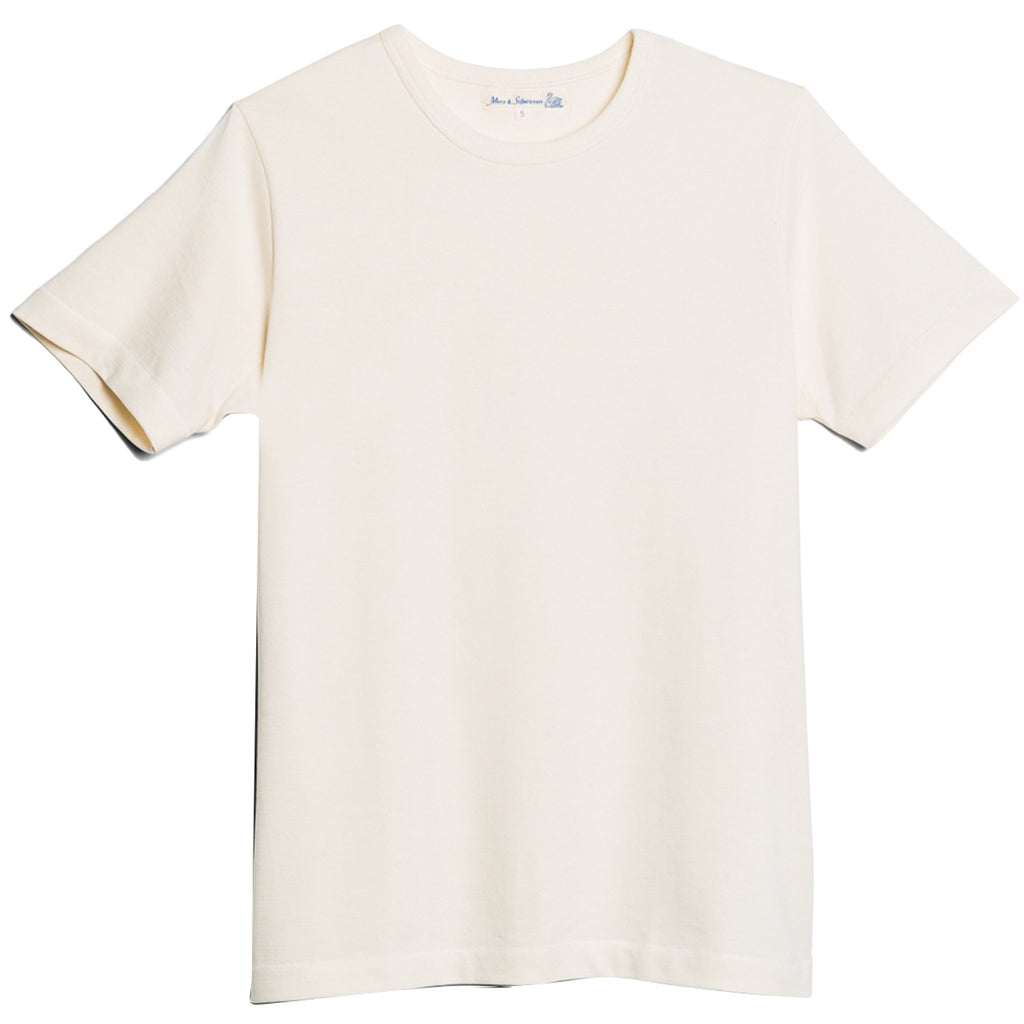 215 Loopwheeled T-Shirt - Natural