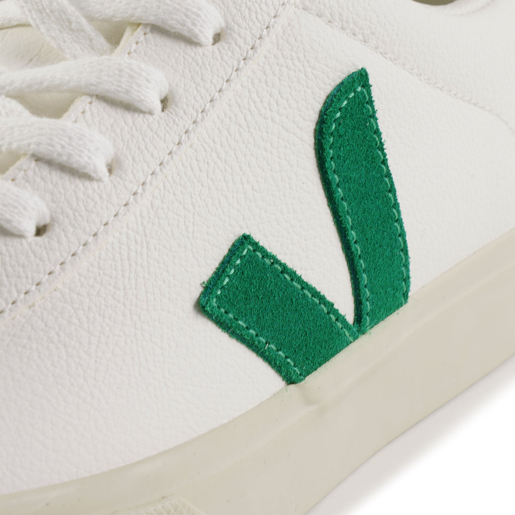 Veja Campo Chromefree Leather - White and Green