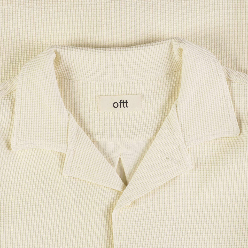 Oftt Waffle Shirt - Off White