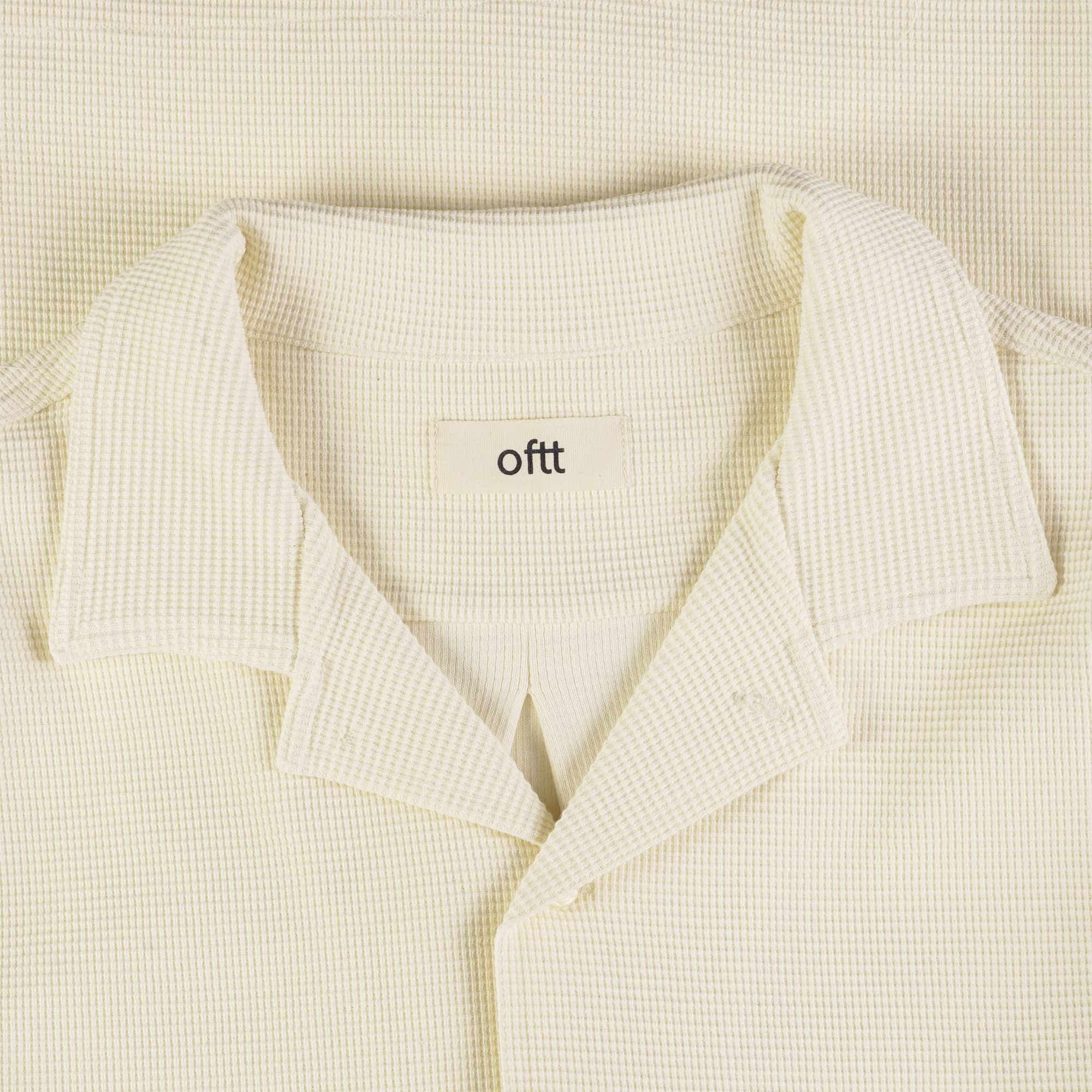 Oftt Waffle Shirt - Off White
