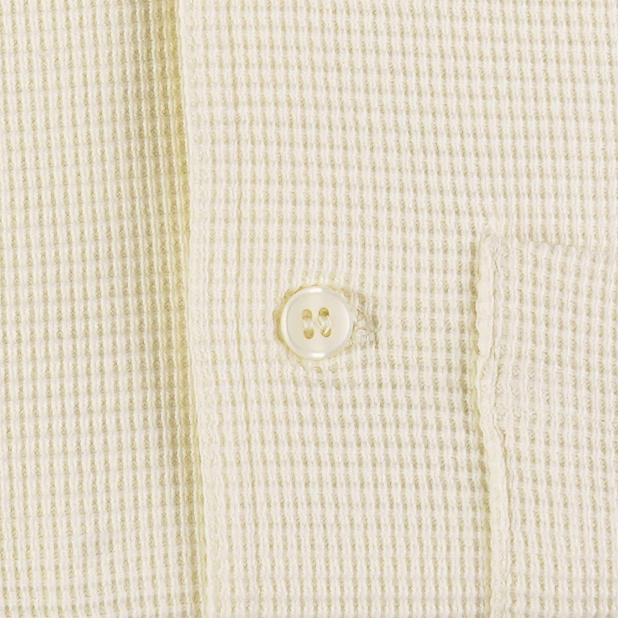 Oftt Waffle Shirt - Off White