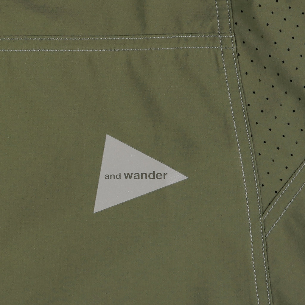 And Wander Ripstop Pullover Shirt - Khaki