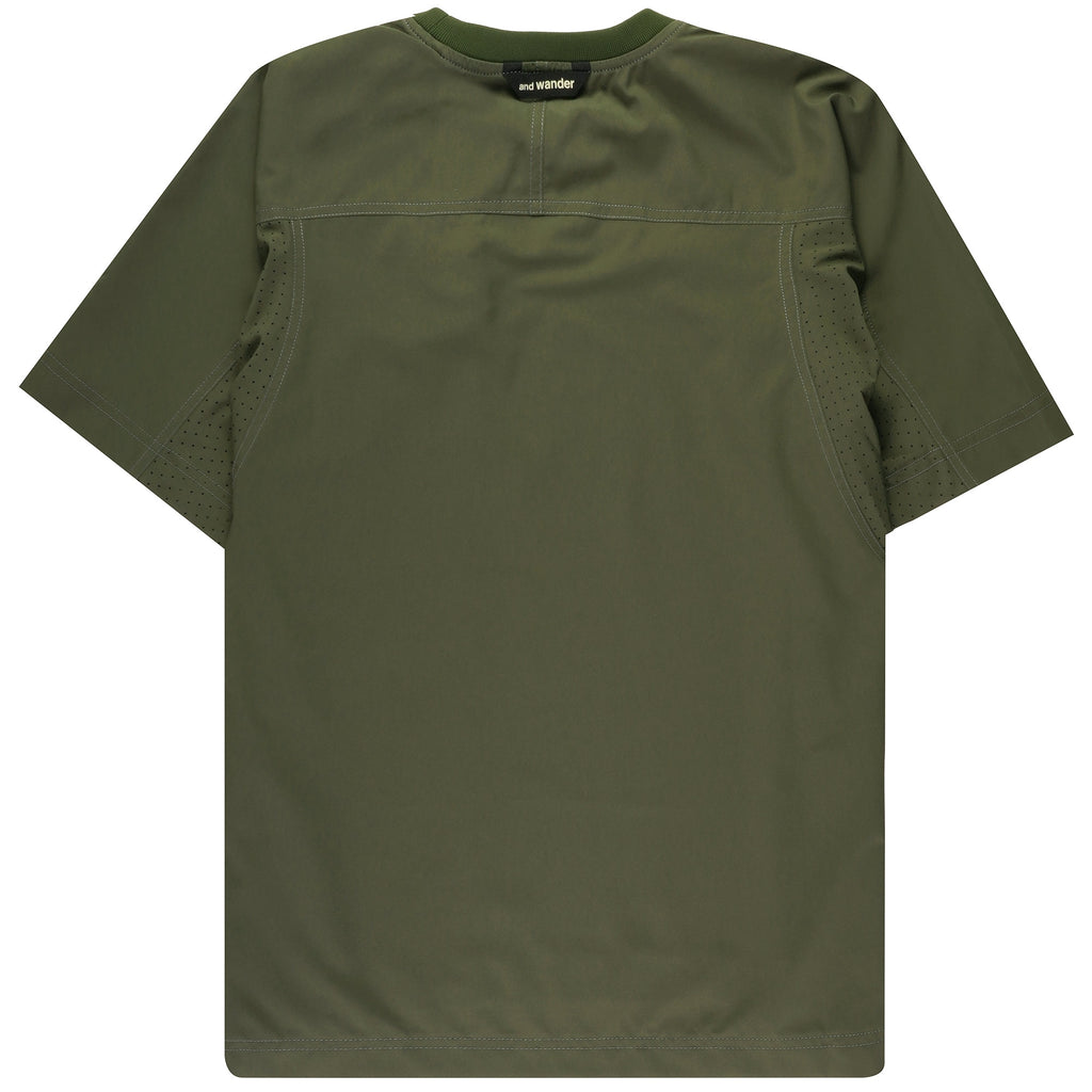 And Wander Ripstop Pullover Shirt - Khaki