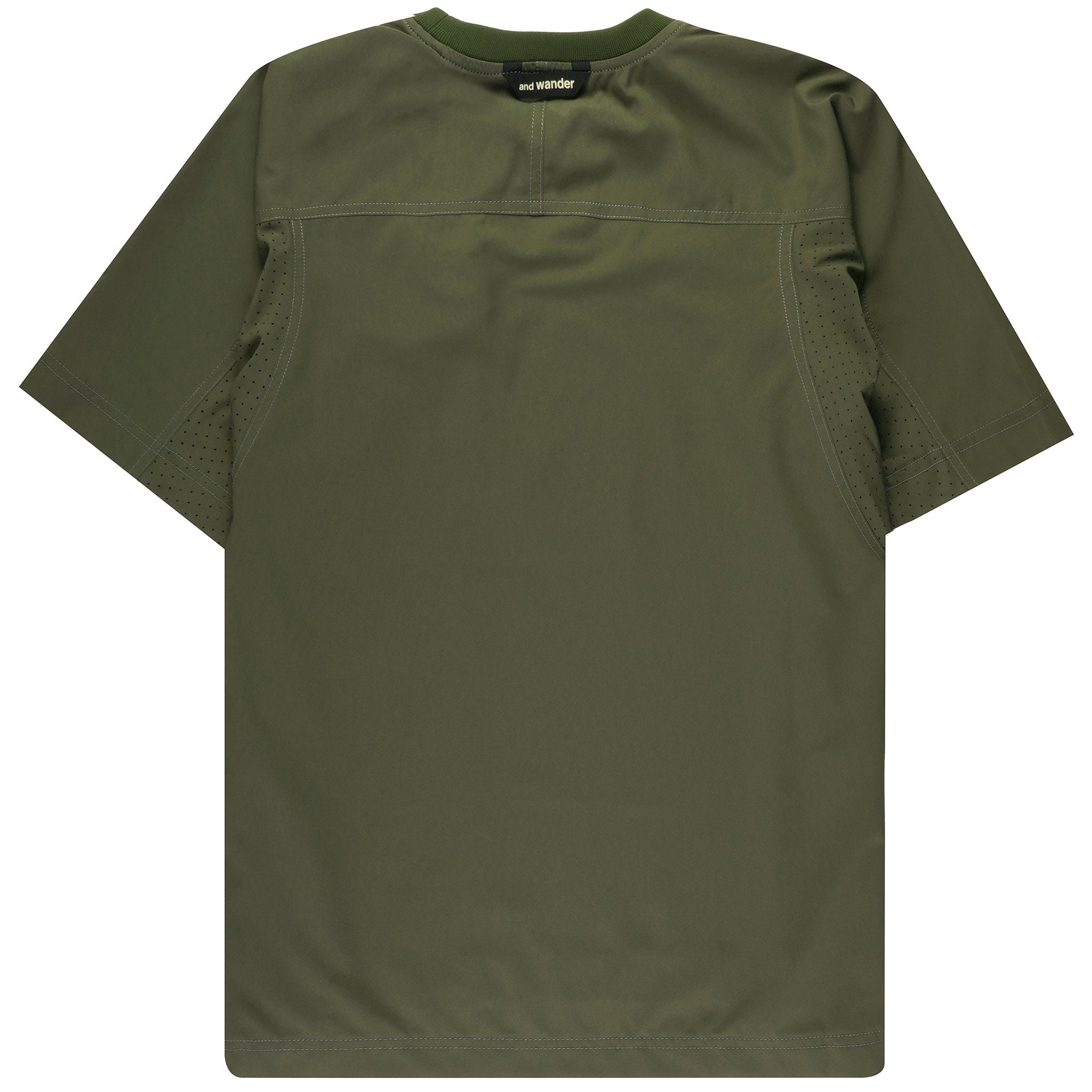 And Wander Ripstop Pullover Shirt - Khaki