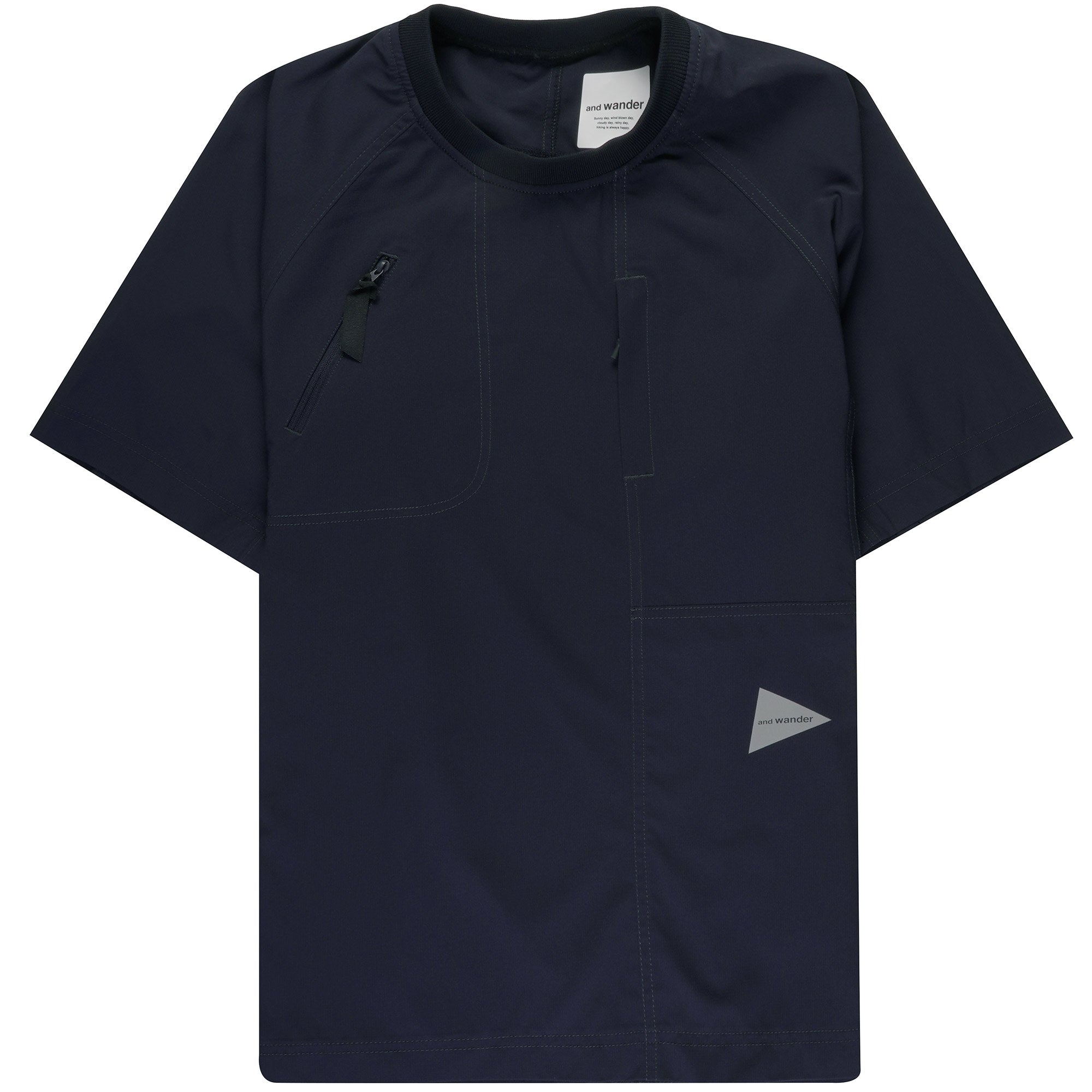 And Wander Ripstop Pullover Shirt - Dark Navy