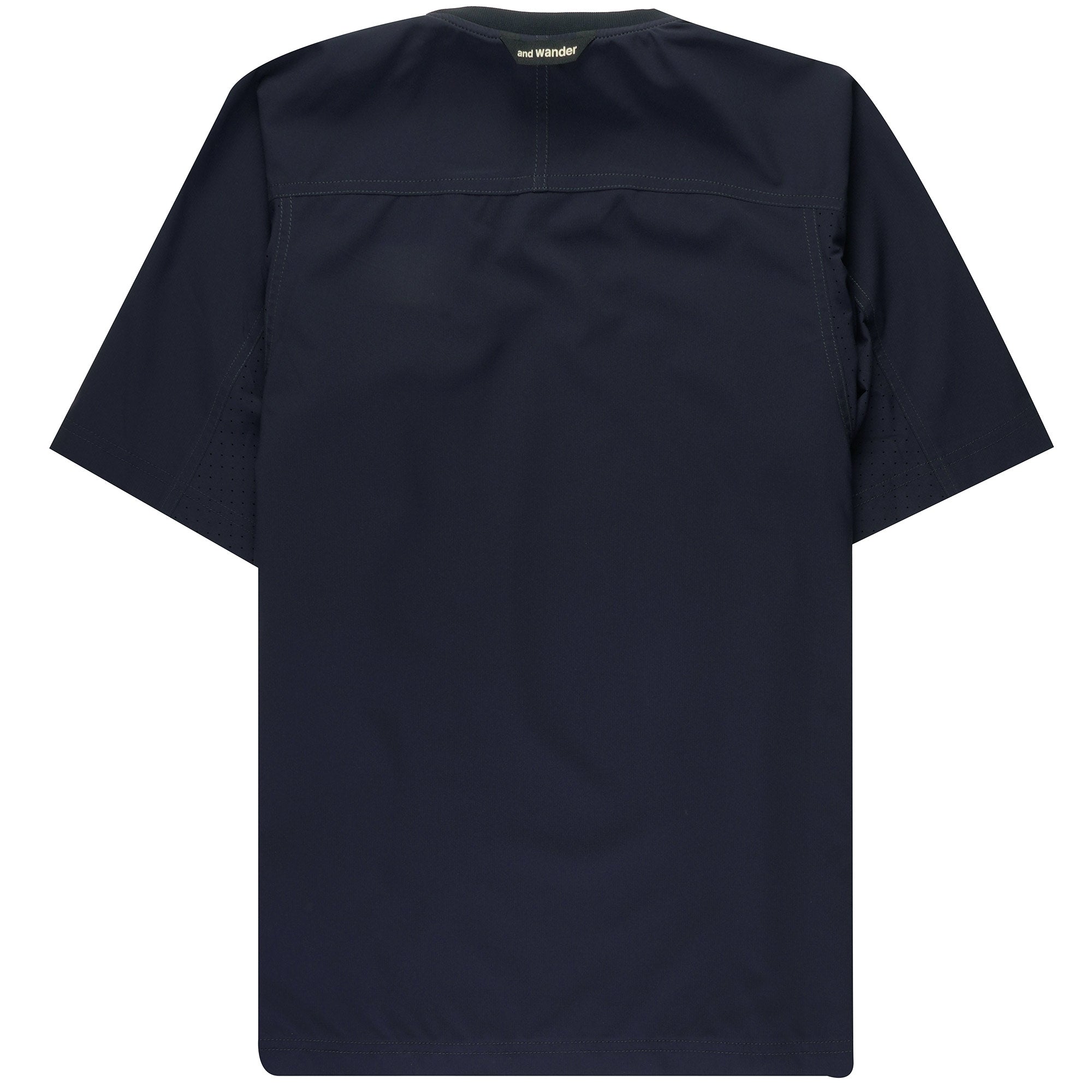 And Wander Ripstop Pullover Shirt - Dark Navy