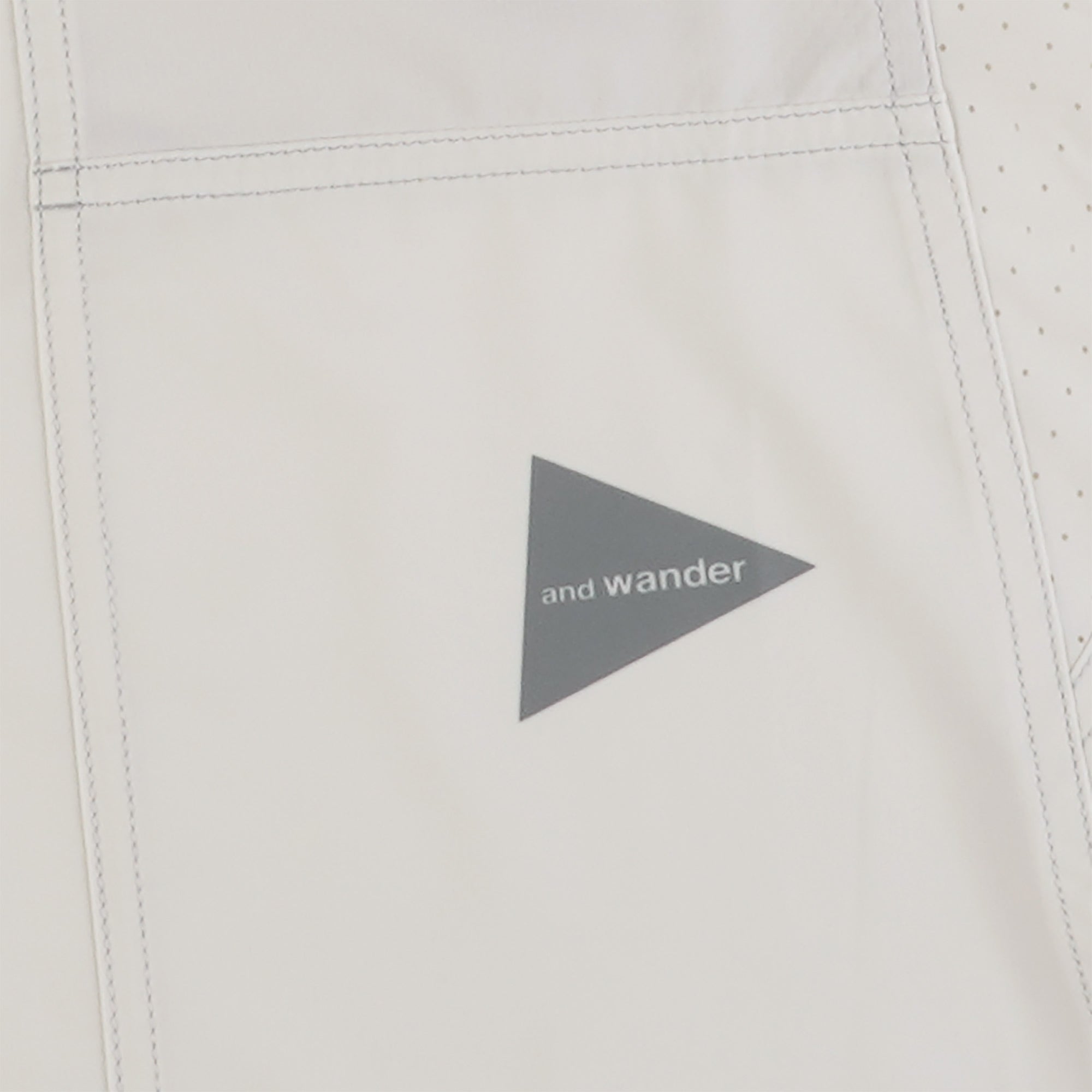 And Wander Ripstop Pullover Shirt - Off White