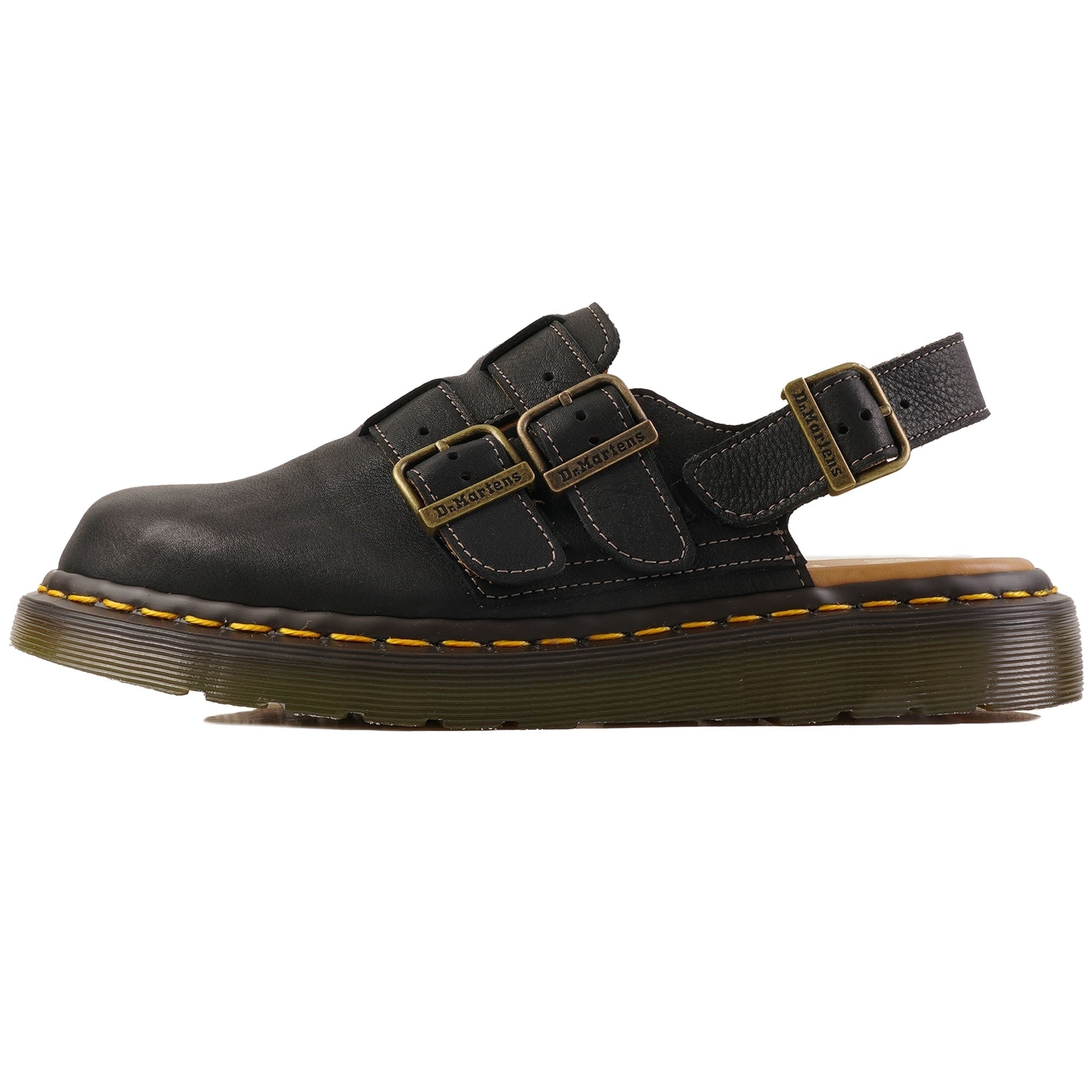 Dr. Martens Made In England Jorge DBL Natural Tumble - Black