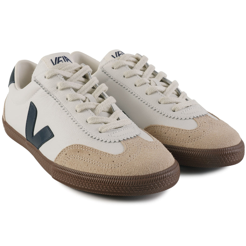 Veja Volley O.T. Leather - White and Nautico