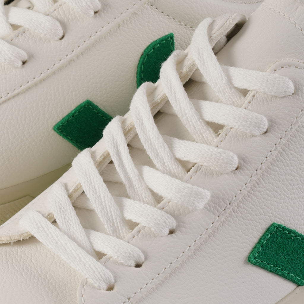 Veja Campo Chromefree Leather - Extra White Emeraude
