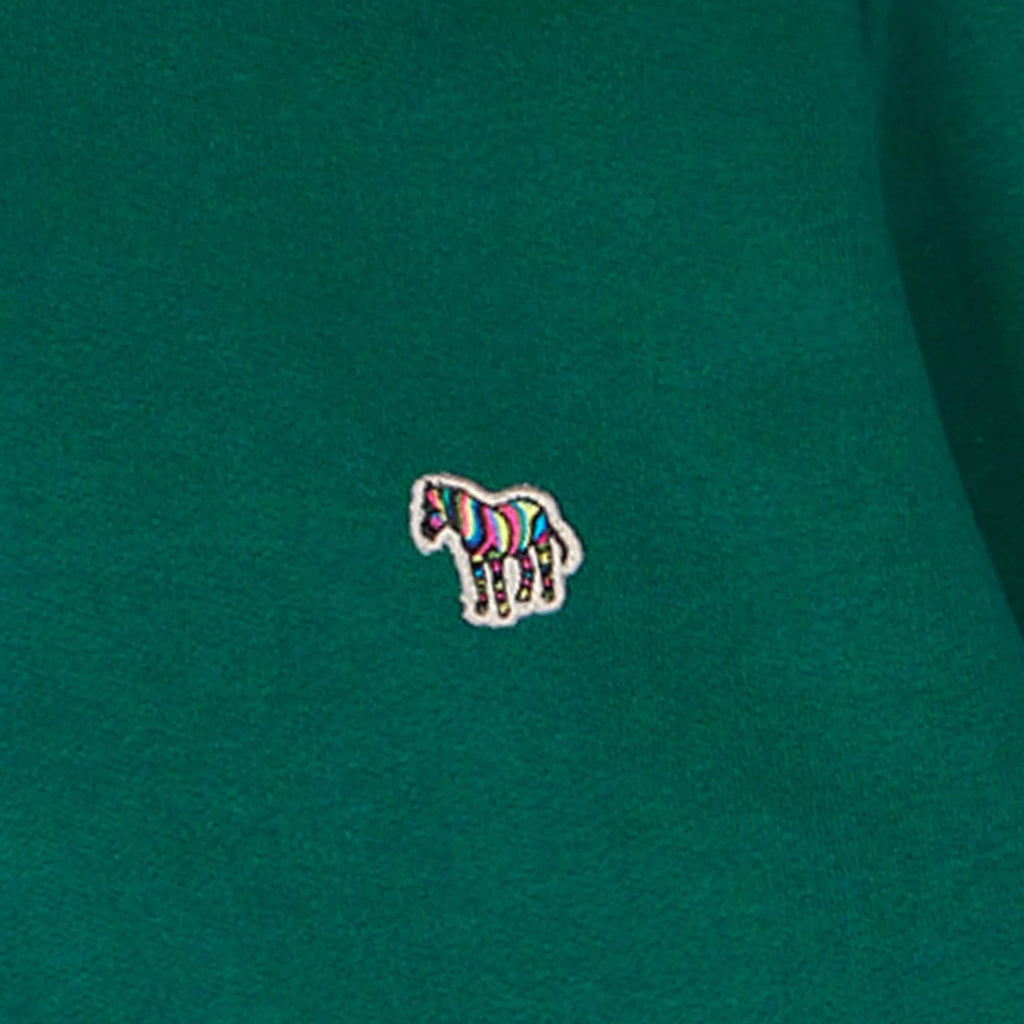 Paul Smith Half Zip Sweatshirt - Teal